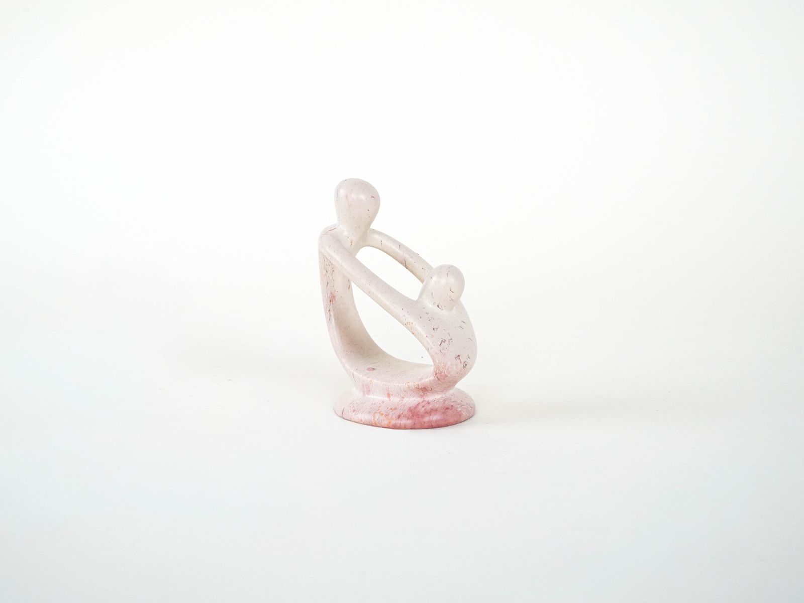 Abstract Sculpture Of A Figure With A Child, Danish Design, 1980s, Made In Denmark photo Home Decor
