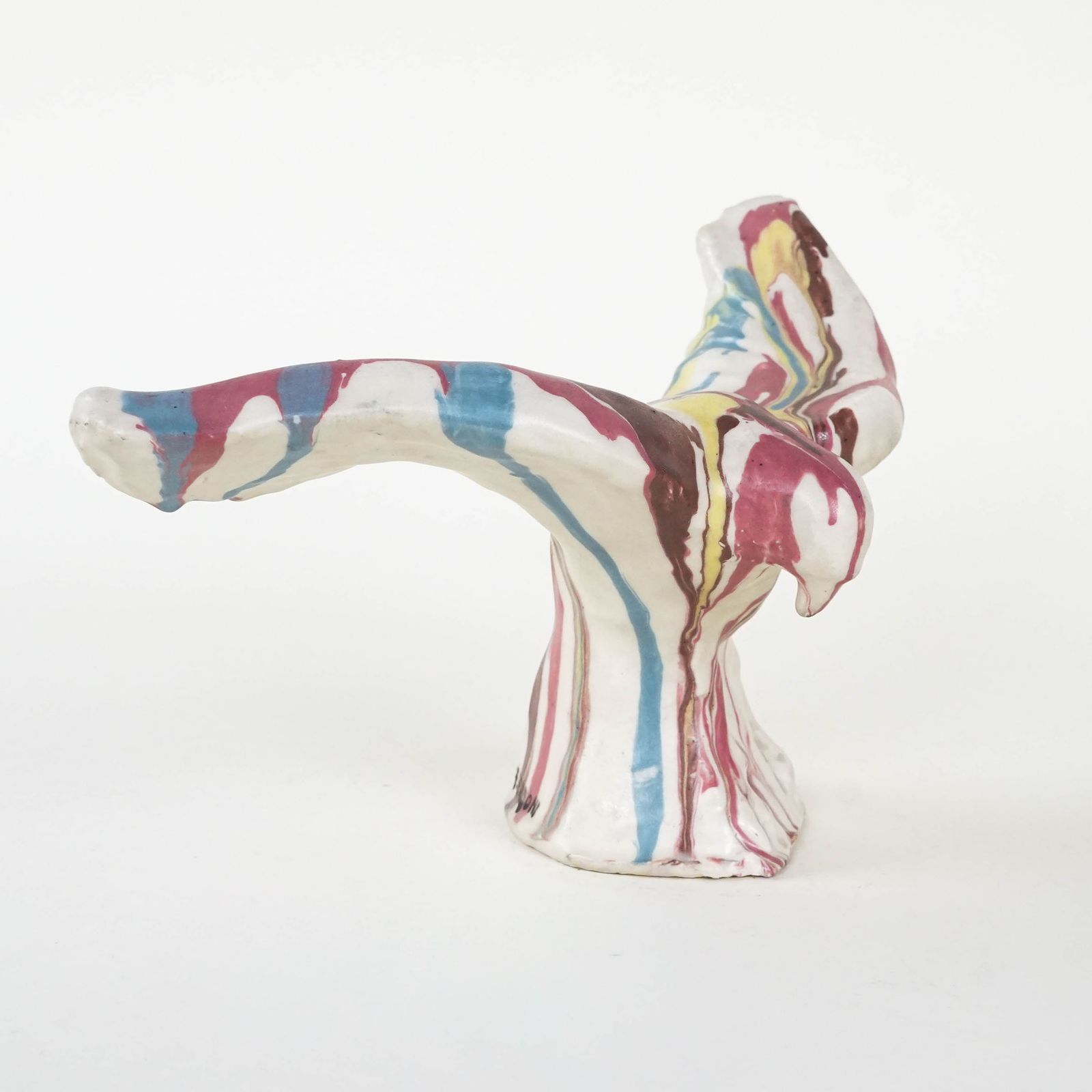 Ceramic Bird Sculpture, Italian Design, 1970s, Manufacturer: F. Ferroni photo furniture