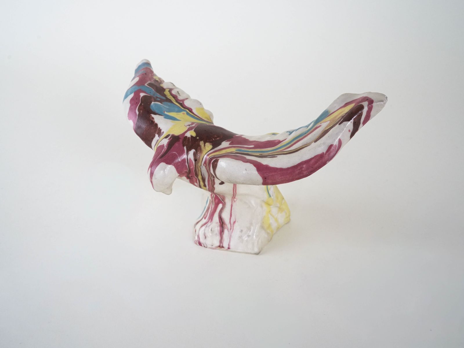 photo for sale Ceramic Bird Sculpture, Italian Design, 1970s, Manufacturer: F. Ferroni