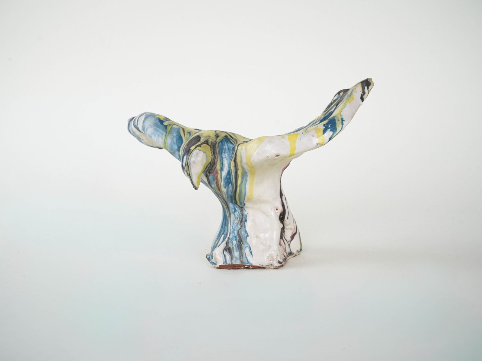 Keramieken Vogelsculptuur, Italiaans Design, Jaren 1970, Fabrikant: F. Ferroni photo furniture