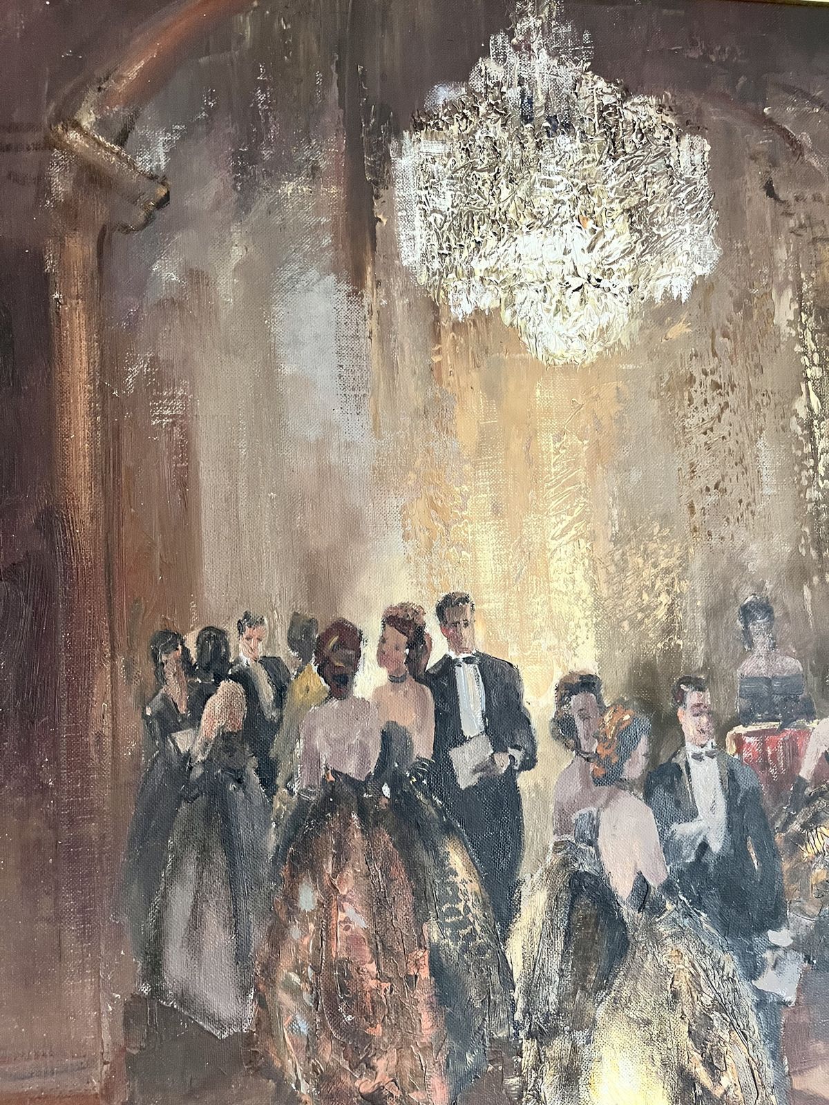 Oil On Canvas Ludwig Gschossmann (1913   1988) photo vintage