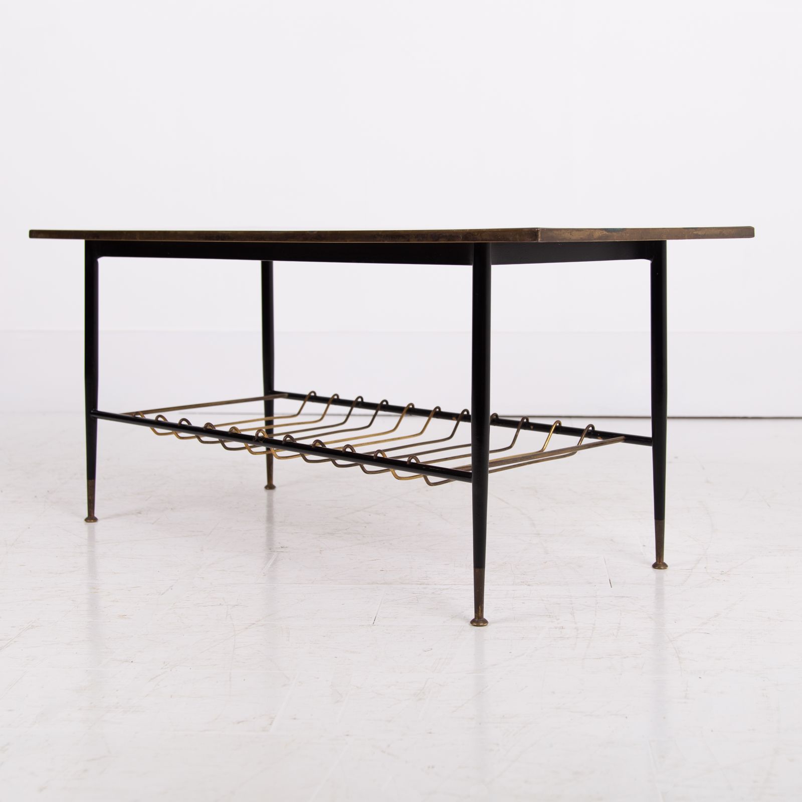Mid Century Brass Coffee Table By Jwc Payne For Heals No4 photo for sale