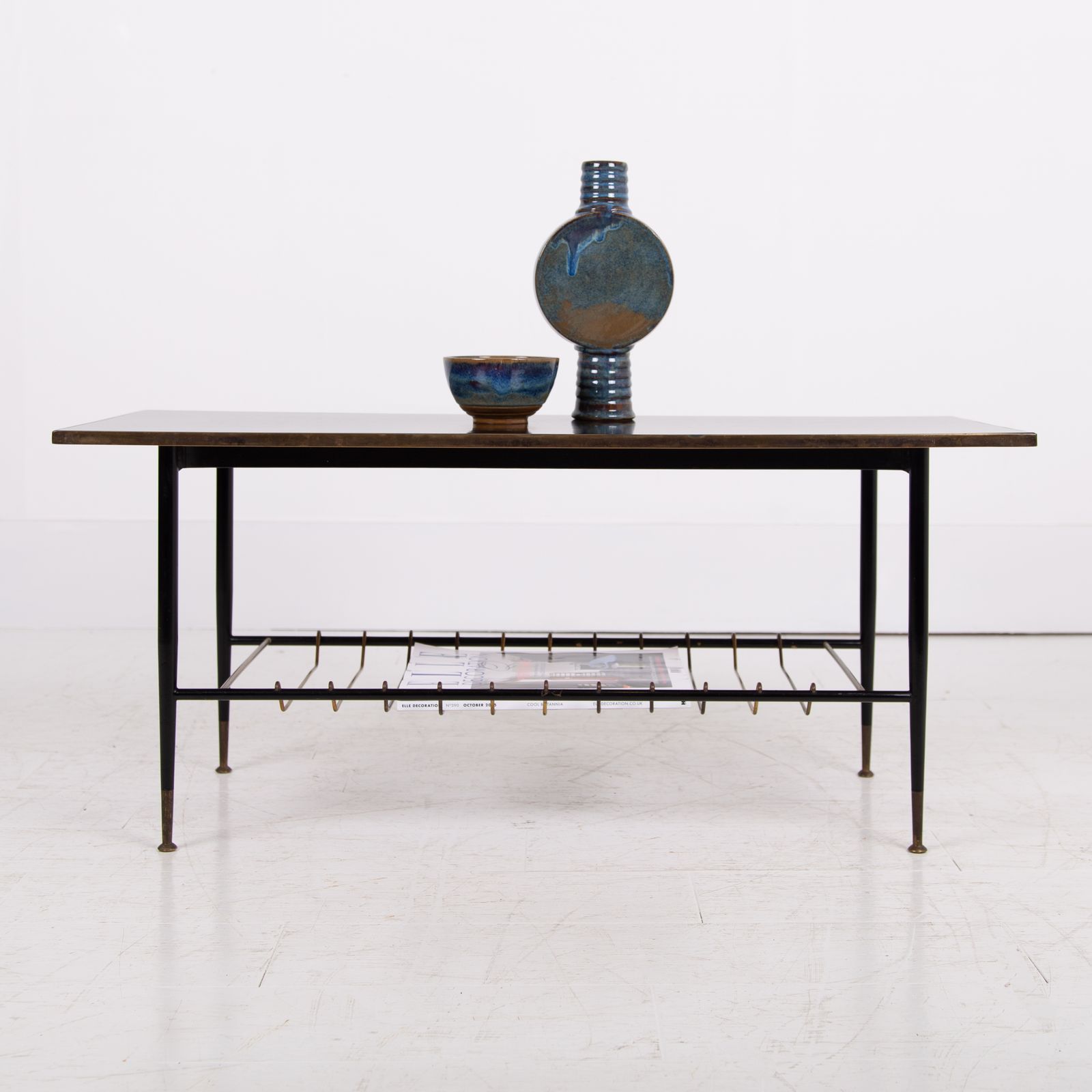 photo buy Mid Century Brass Coffee Table By Jwc Payne For Heals No4