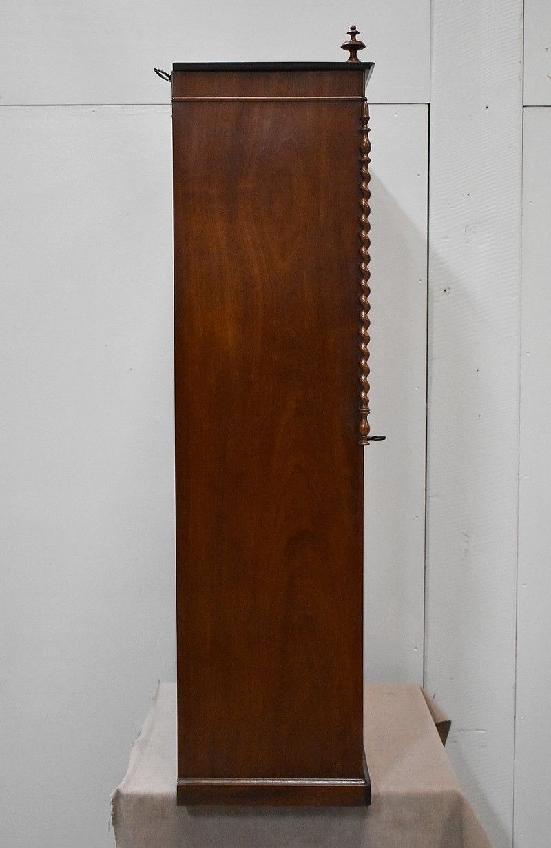 Wall Display Case Mahogany, 19th photo for sale