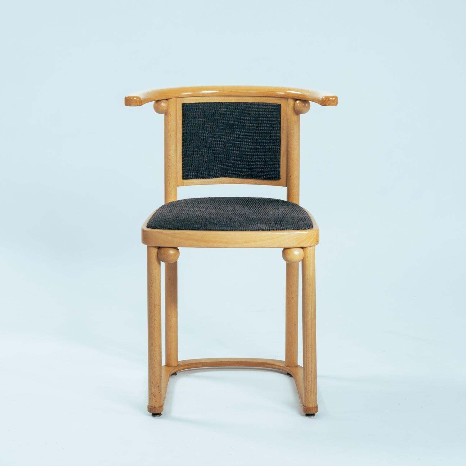 Art Nouveau Fledermaus Chairs By Josef Hoffmann For Wittmann, Set Of 3 photo furniture