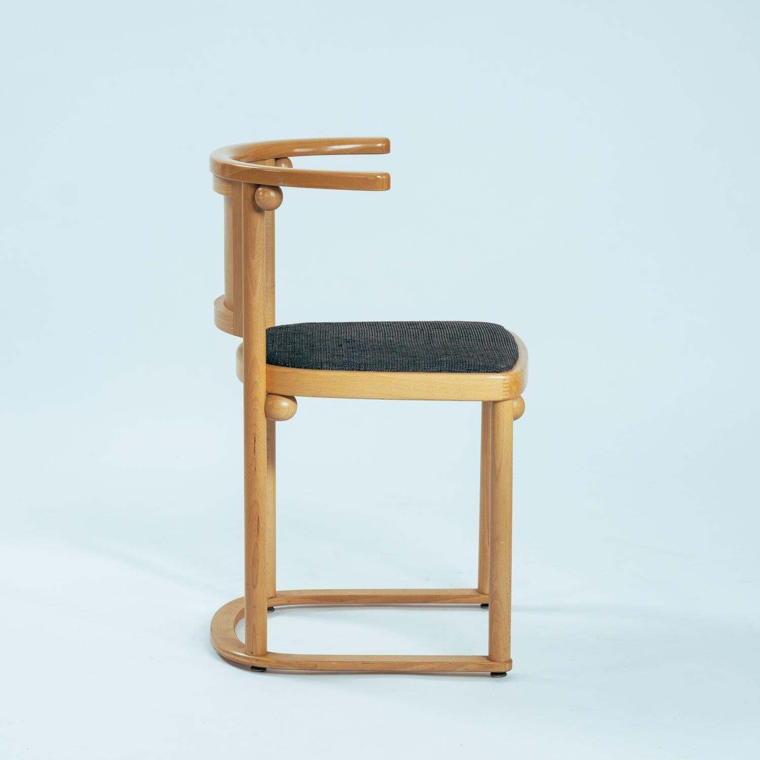 Art Nouveau Fledermaus Chairs By Josef Hoffmann For Wittmann, Set Of 3 photo 2546.0