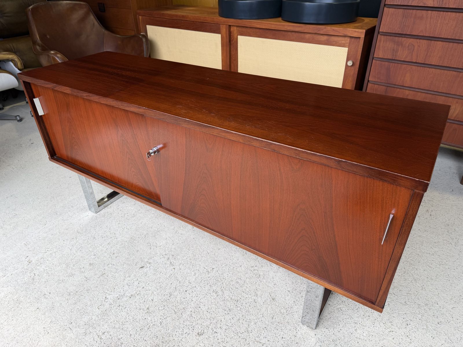 Gordon Russell Sideboard Credenza By Trevor Chinn Ray Leigh Prestige Mid Century photo Furniture