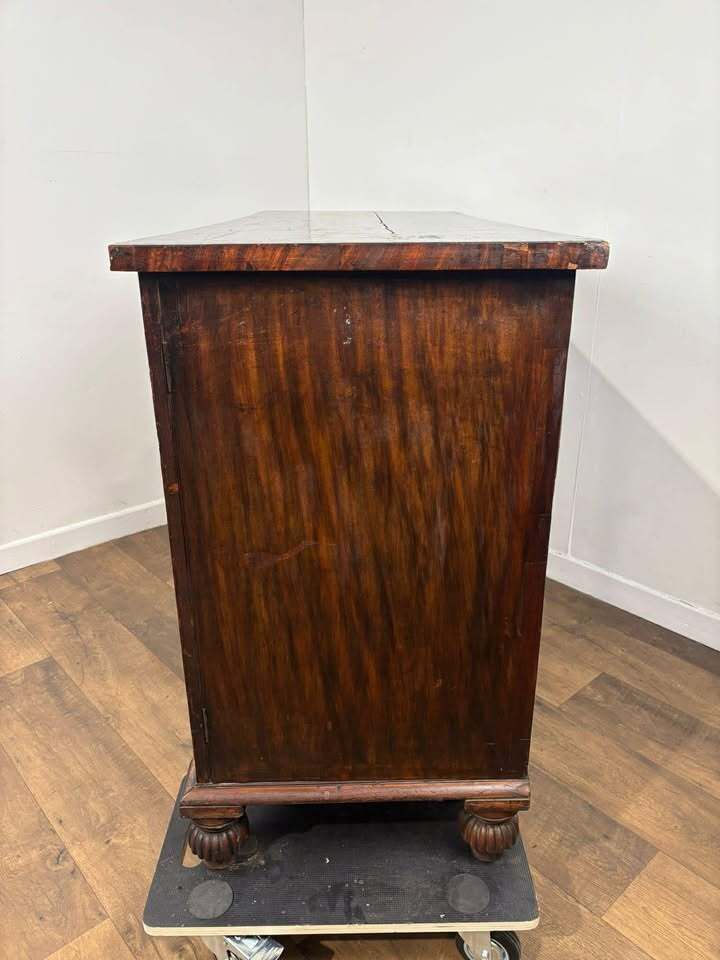 Furniture Early Victorian Mahogany Cabinet photo