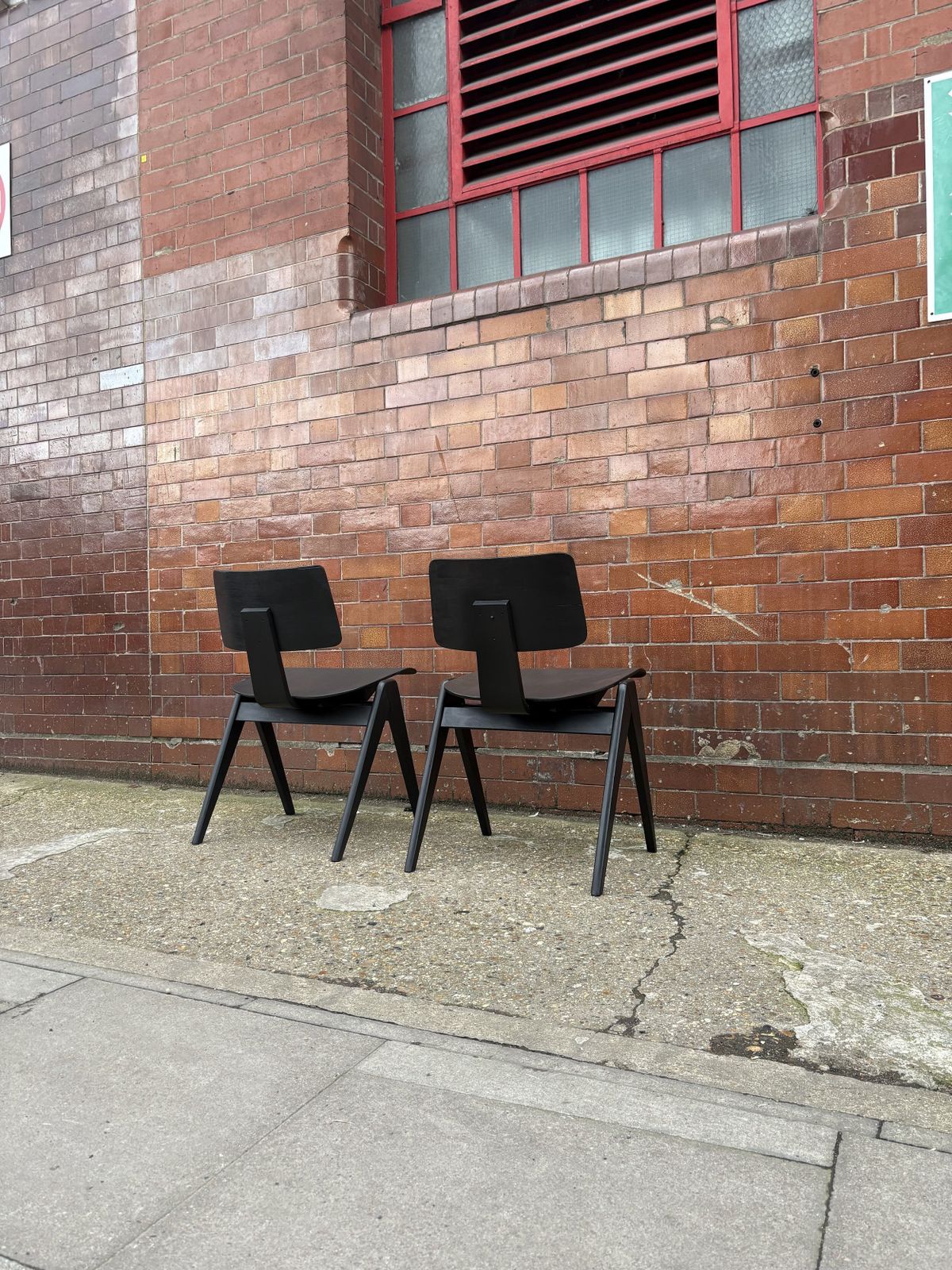 Pair Of Hillestak Chairs By Robin Day For Hille, United Kingdom Circa 1967 photo vintage