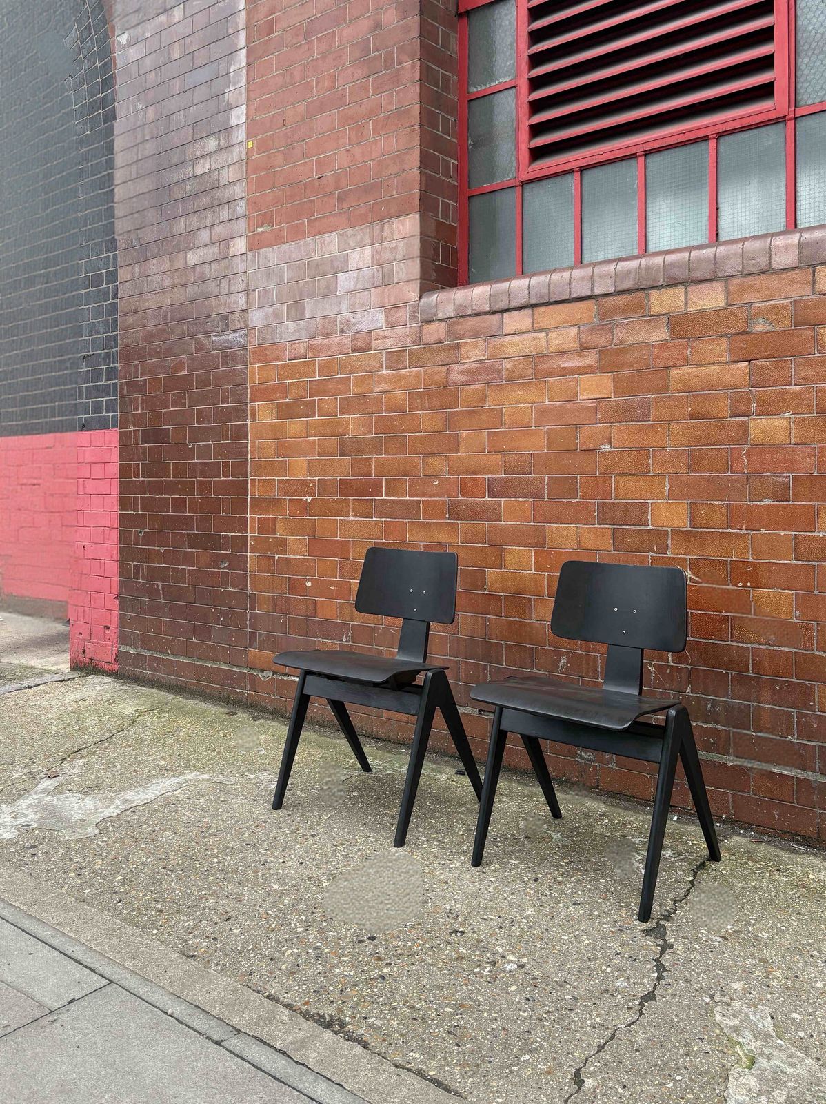 Furniture Pair Of Hillestak Chairs By Robin Day For Hille, United Kingdom Circa 1967 photo