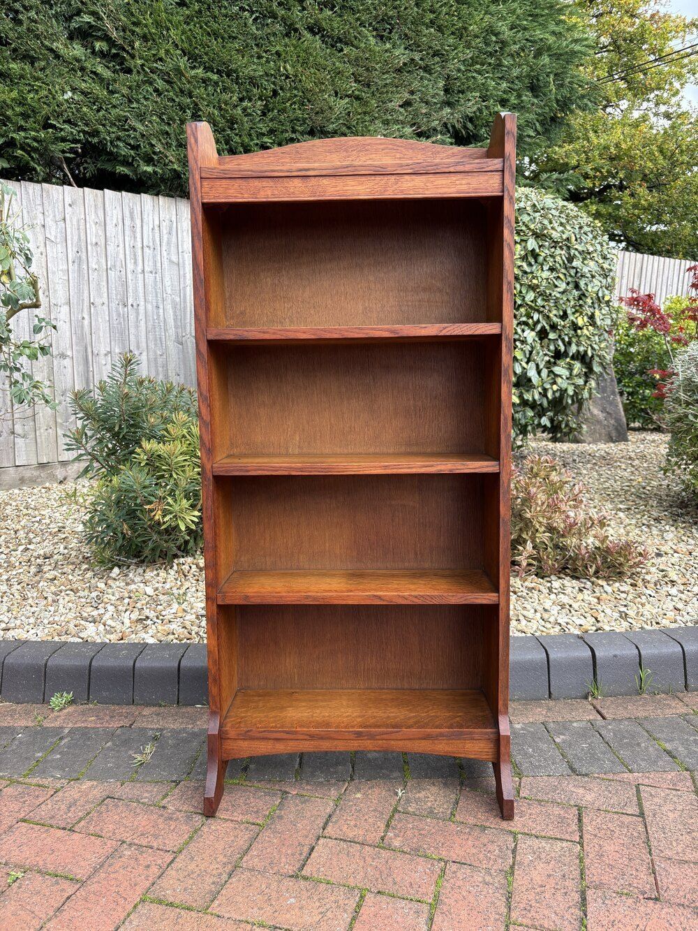 Heals Cotswold School Oak Bookcase photo furniture
