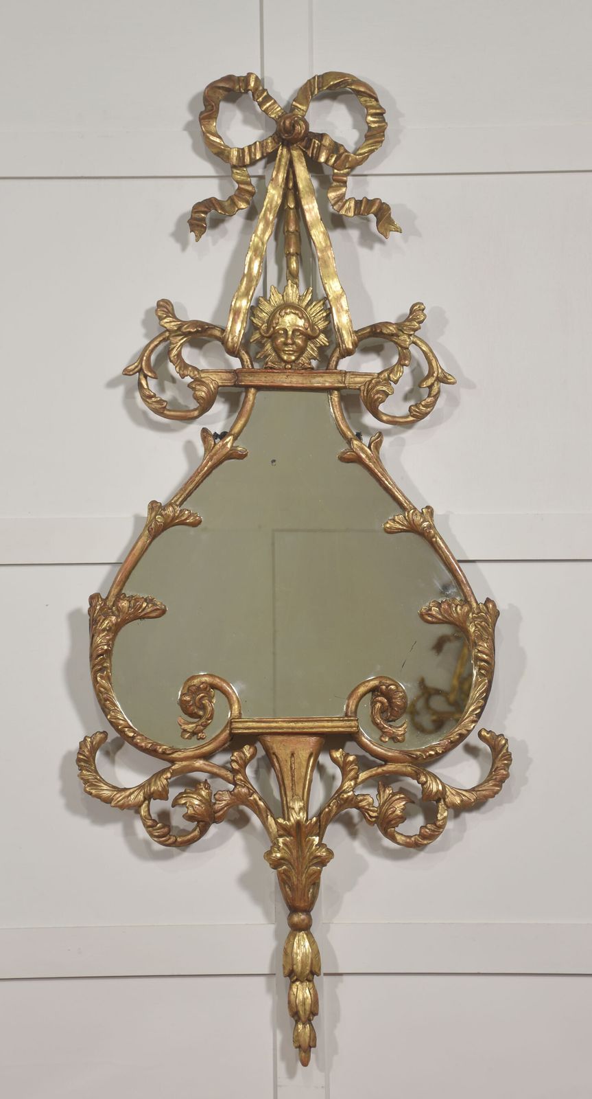 Home Decor Pair Of 19th Century Giltwood Rococo Revival Wall Mirrors photo