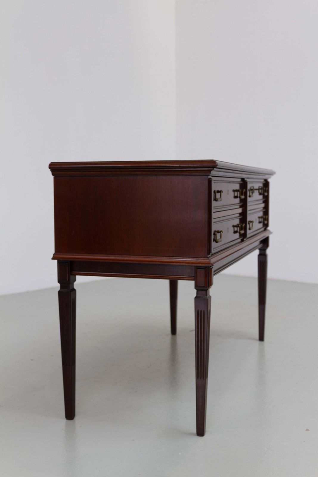 photo furniture Danish Hepplewhite Mahogany Console Table By Farre Møbelfabrik, 1970s.