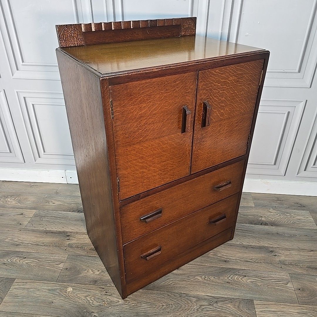 Vintage Tallboy Cabinet E Gomme G Plan Cupboard Drawers Gentleman's Wardrobe photo furniture