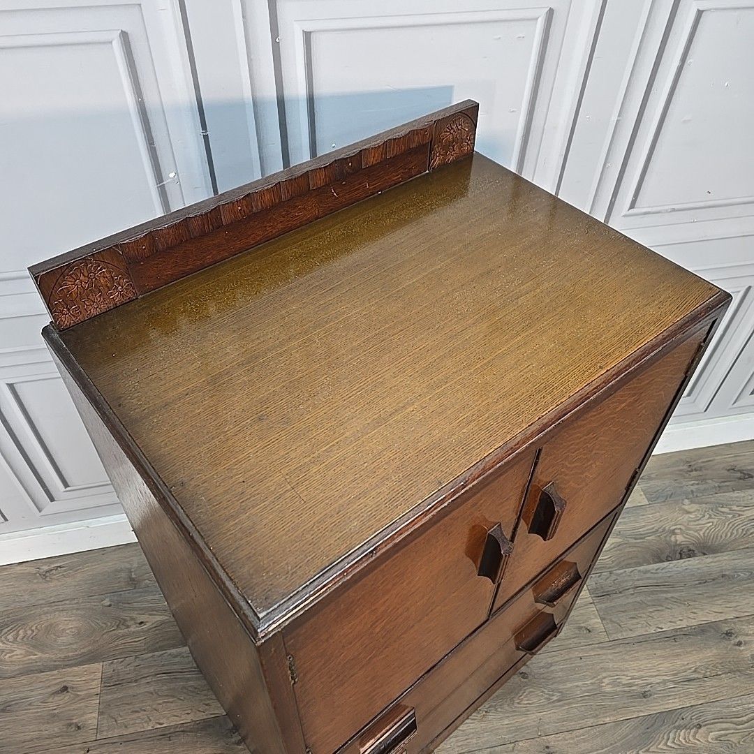 Vintage Tallboy Cabinet E Gomme G Plan Cupboard Drawers Gentleman's Wardrobe photo buy
