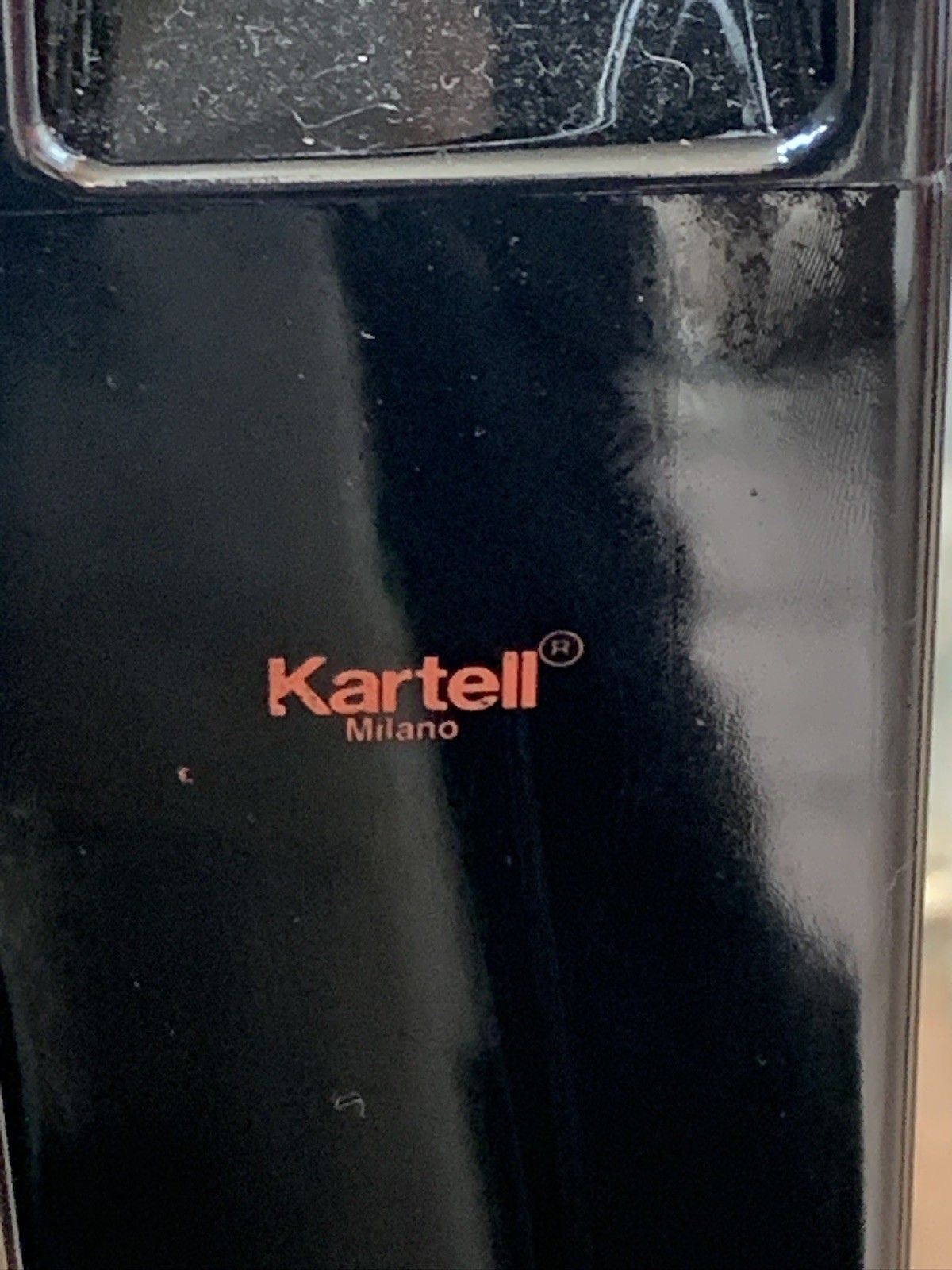 Furniture Pair Of Philippe Starck –Kartell ‘One More’ Counter Stools (65cm)  Glossy Black photo