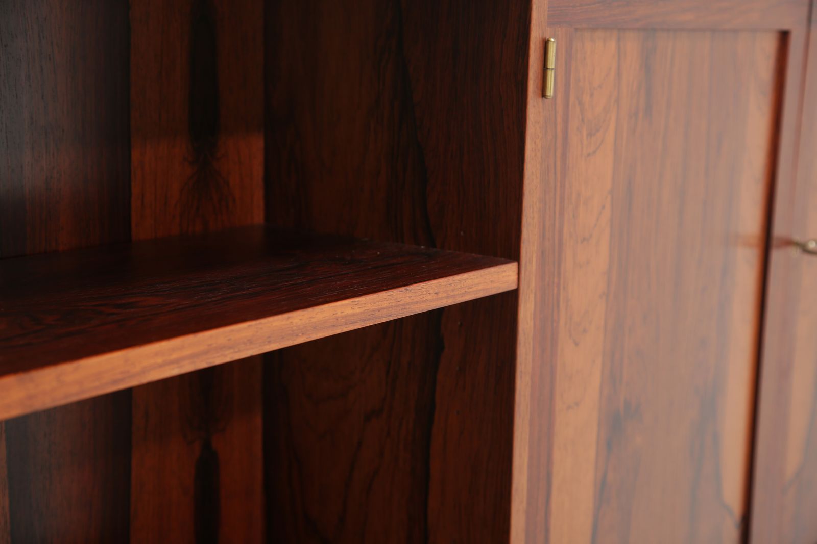 Poul Hundevad: Mid Century Modular Wall Unit & Desk In Brazilian Rosewood, Denmark, 1960s photo Furniture