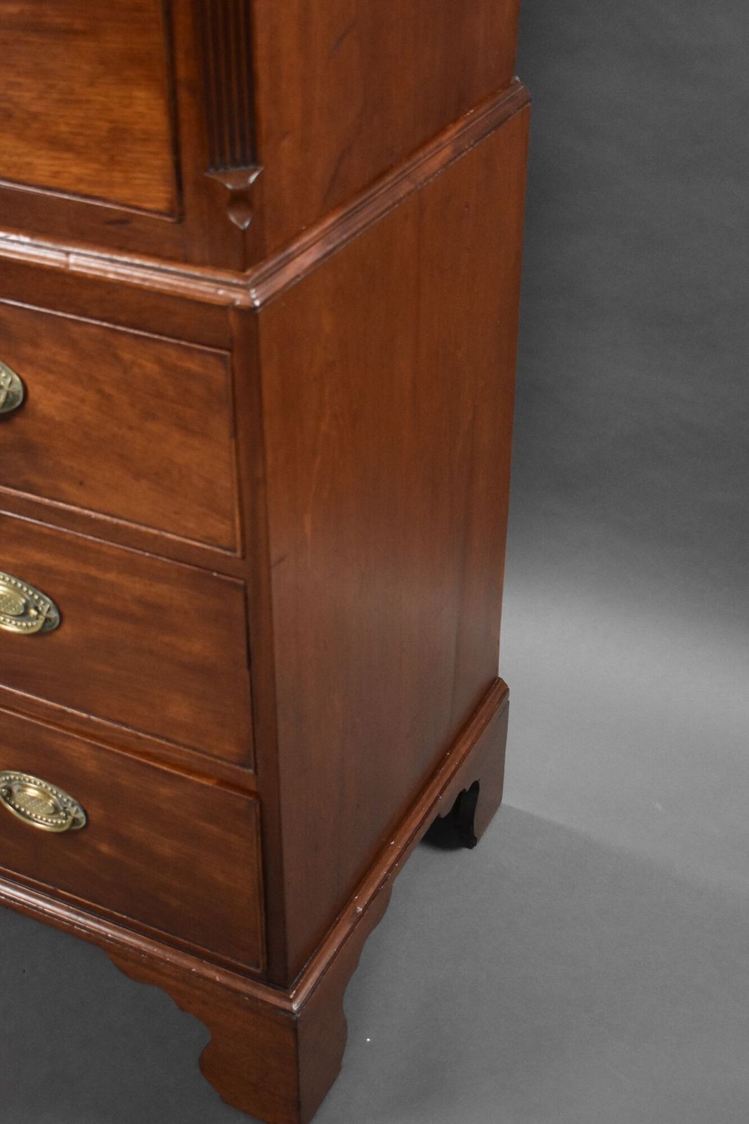 George III Mahogany Chest On Chest photo vintage