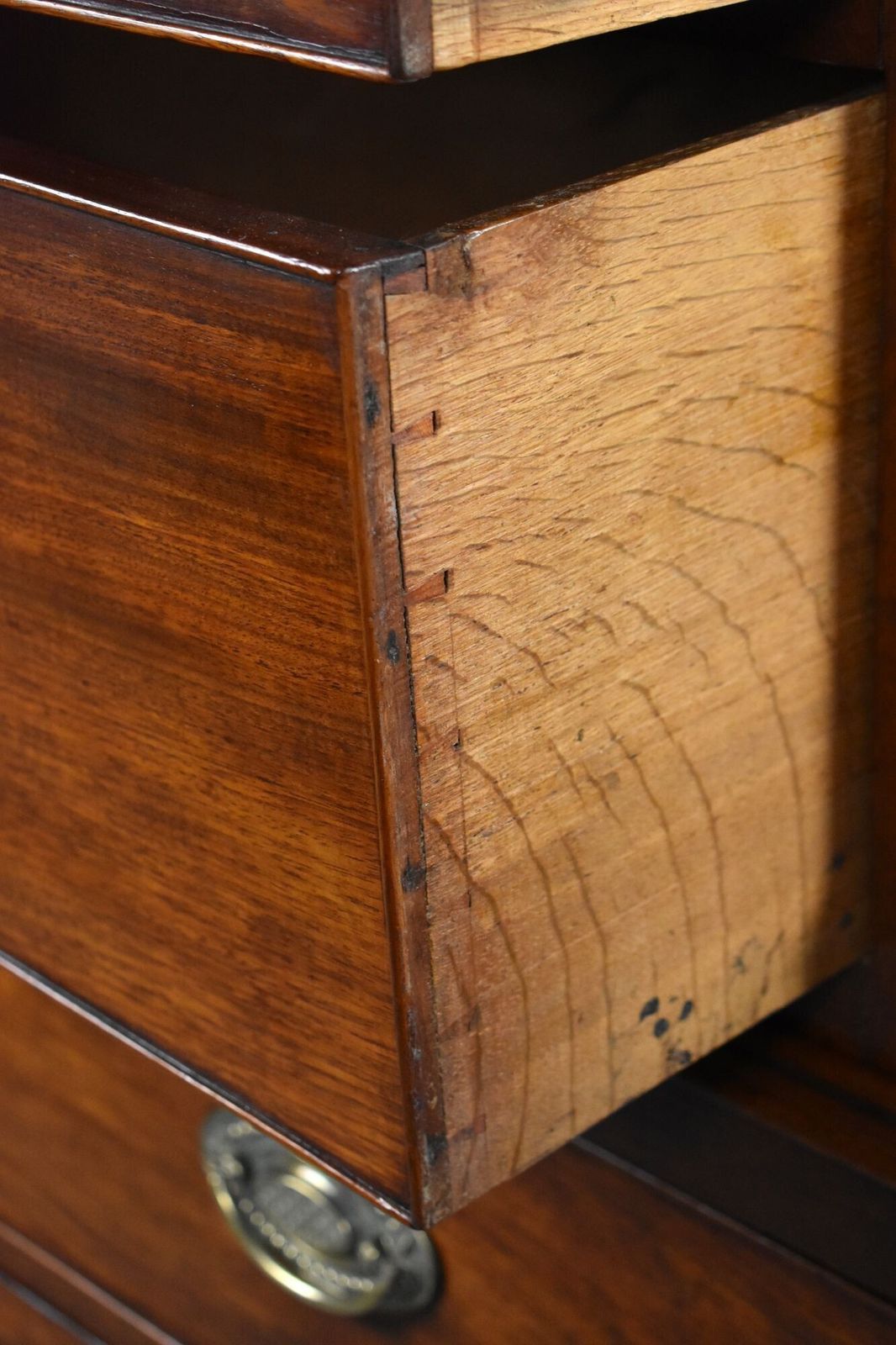 Furniture George III Mahogany Chest On Chest photo