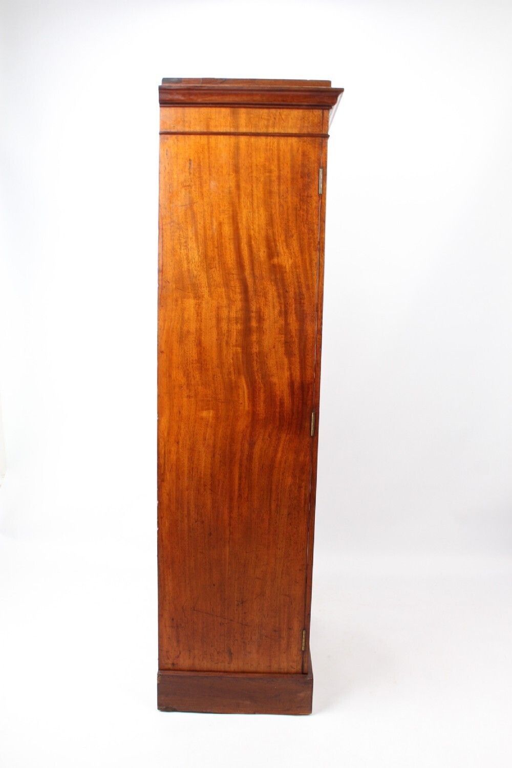Tall Victorian Mahogany Wellington Chest With Secret Lock photo vinterior