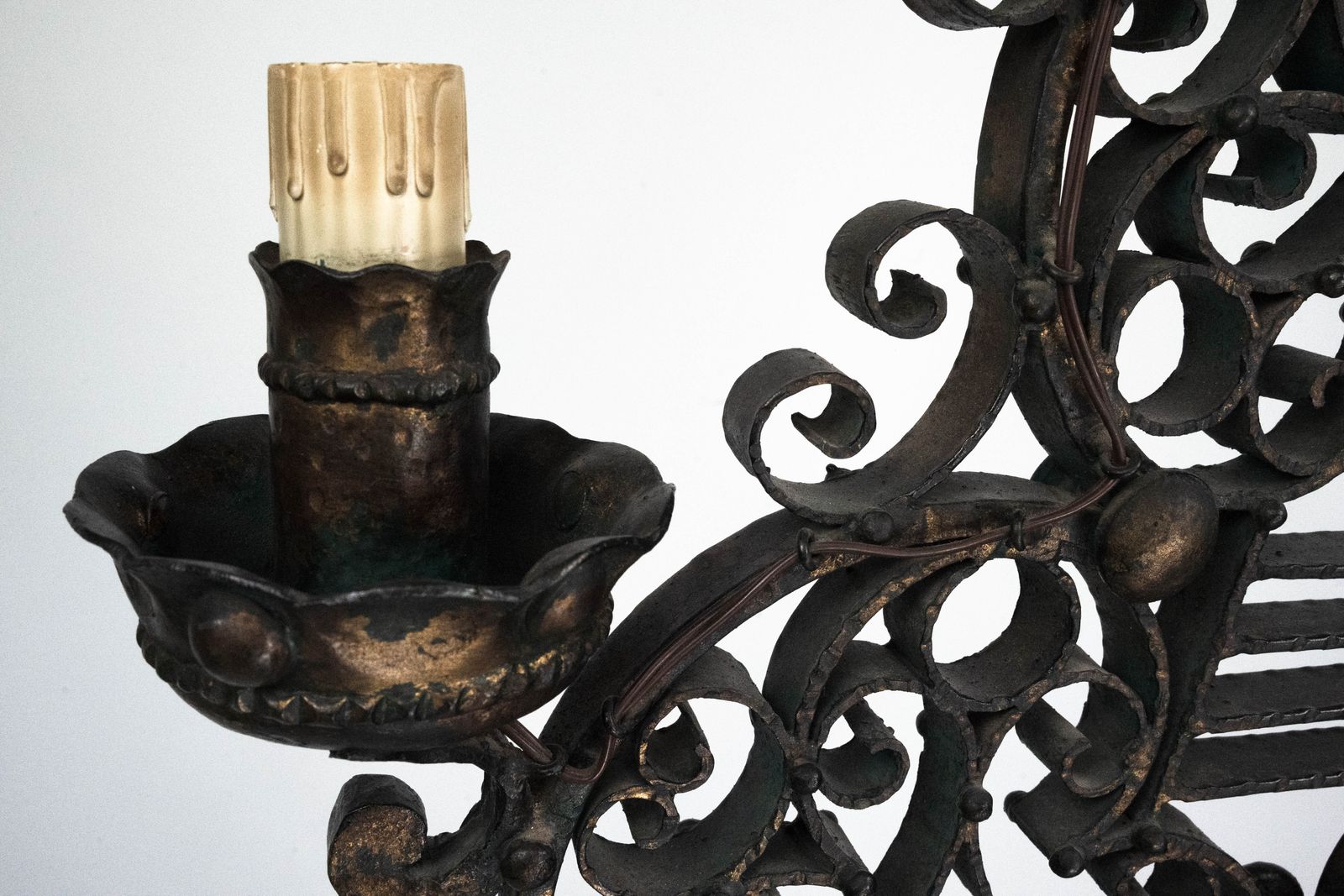 Rare Italian Brutalist Floor Lamp By Longobard. Italy 1970s photo buy
