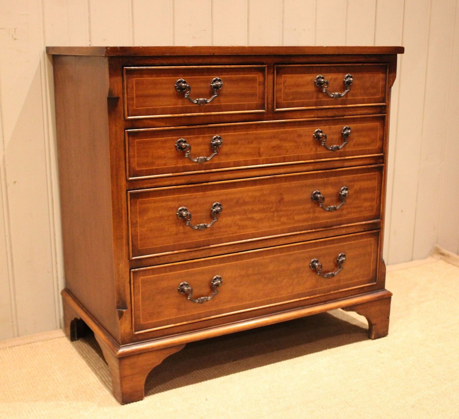 Mahogany Chest Of Drawers, 1960s photo 375.0