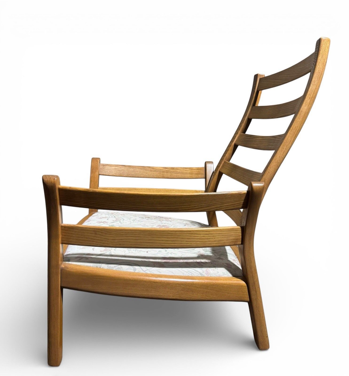 Ercol Golden Dawn Saville Armchair Solid Elm And Beech Beech Mid Century C1970s photo buy