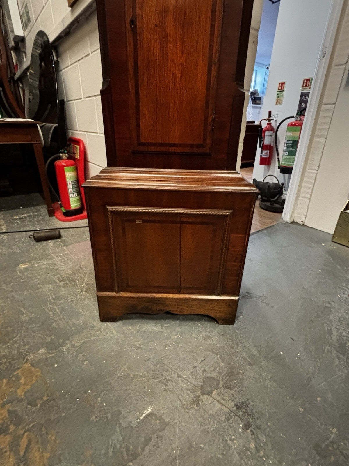 Antique Grandfather/ Longcase Clock photo Home Decor