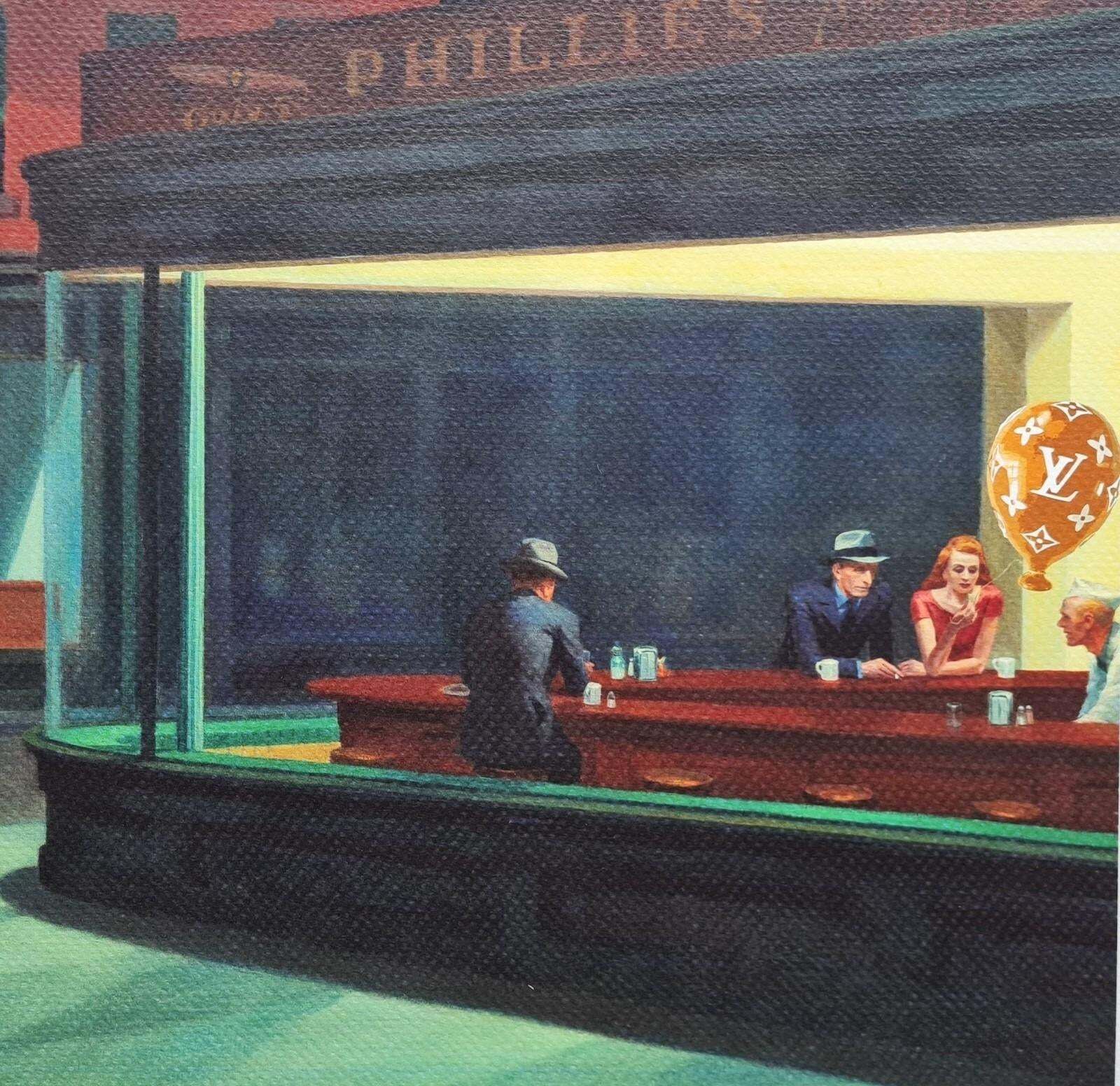 Death Nyc   Nighthawks   Limited Edition With Certificate photo Art