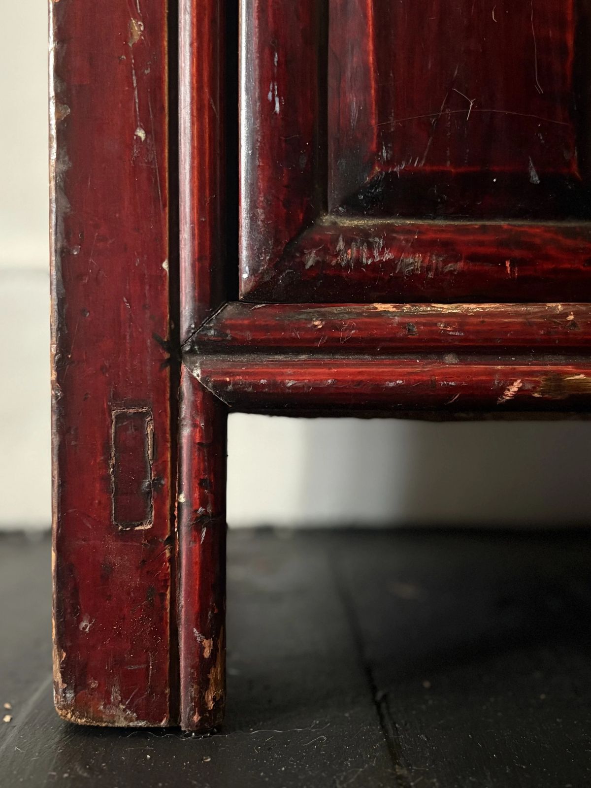 photo buy Turn Of The Century Lacquered Little Bedside Tables, China Circa 1905