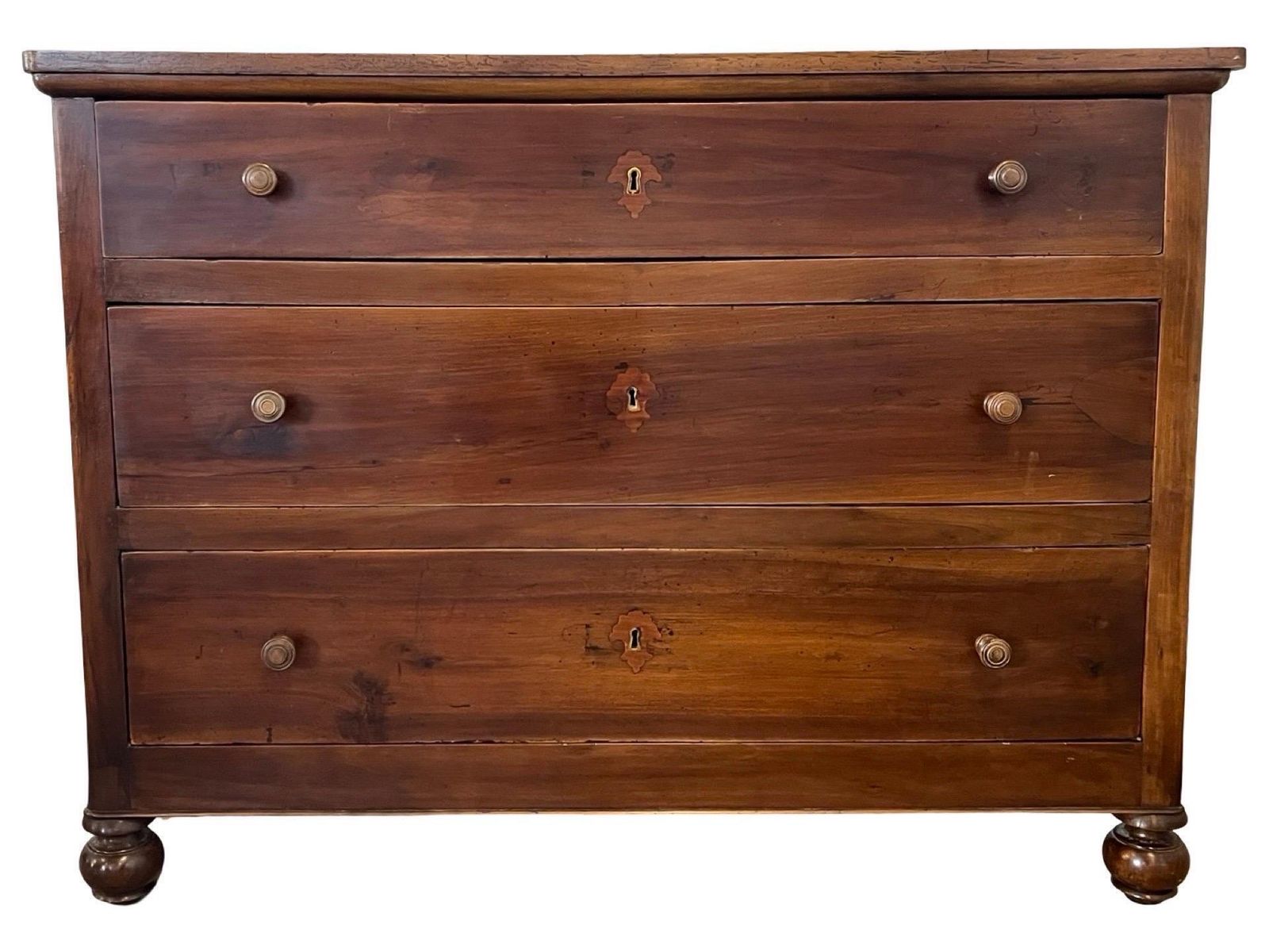 19th Century Italian Charles X Walnut Chest Of Drawers / Commode photo 2849.0