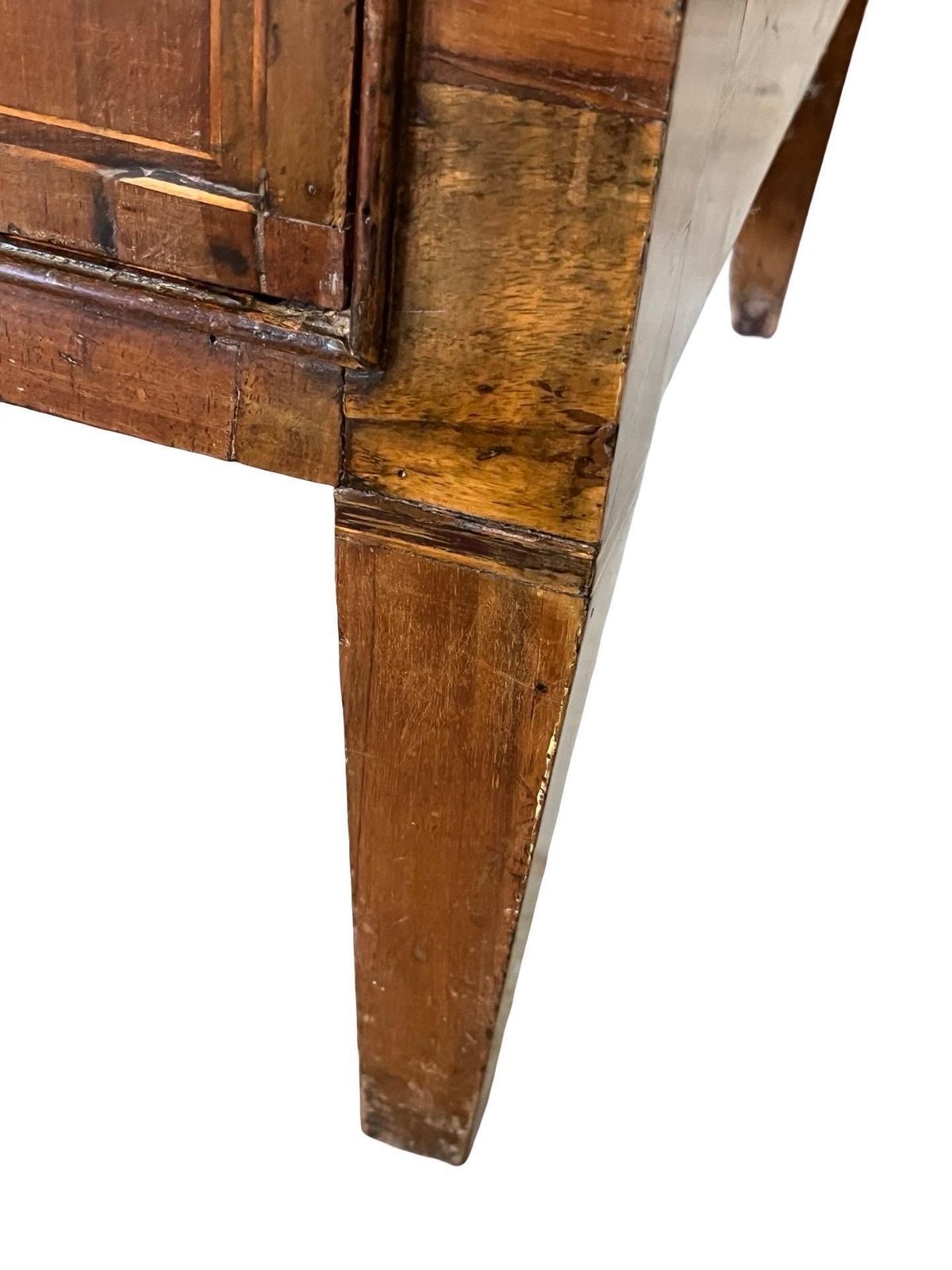 18th Century Italian Neoclassical Commode With Inlay And Veneer photo vintage