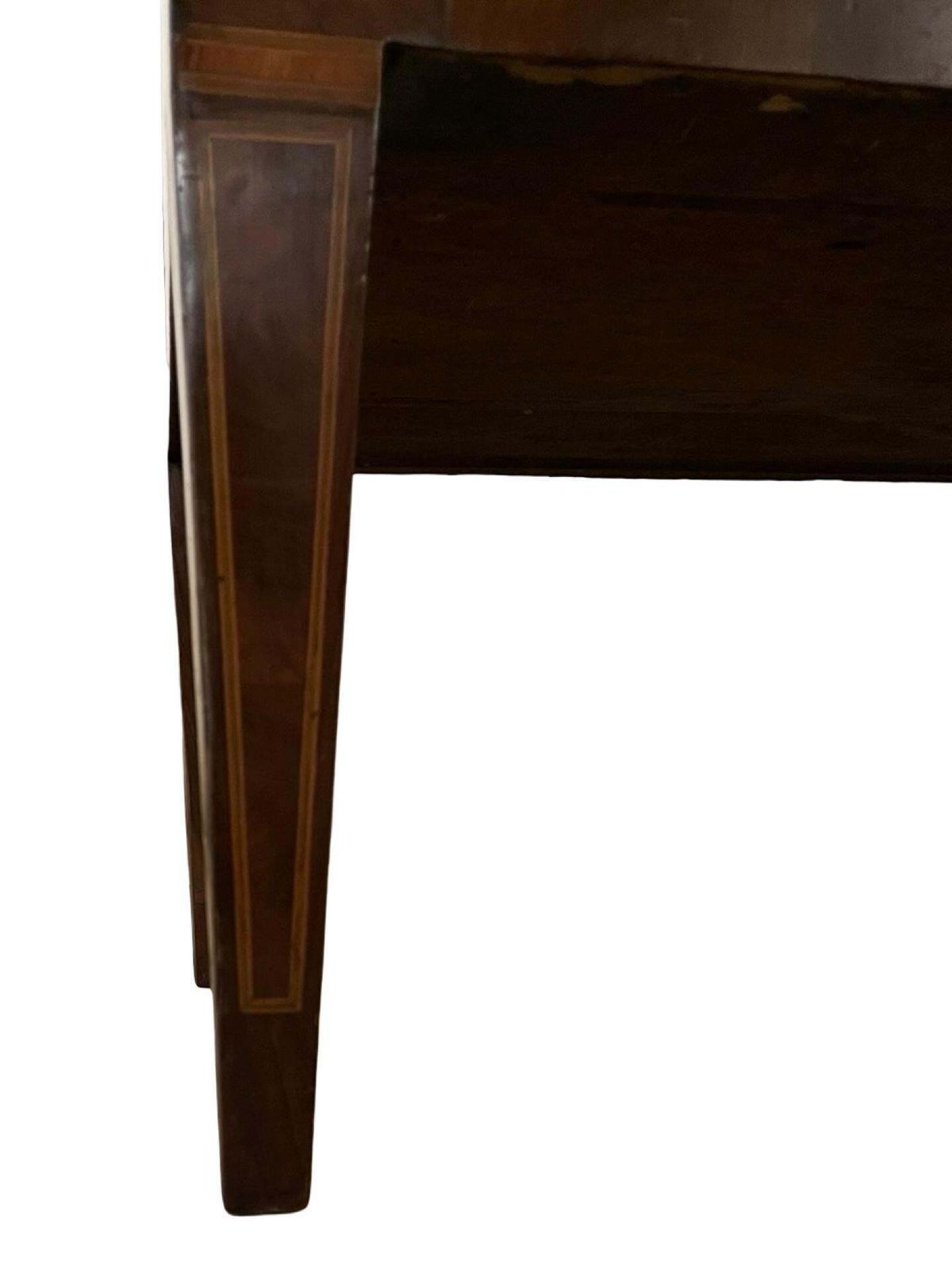 Italian Walnut Neoclassical Commode / Chest Of Drawers With Inlay Design photo buy