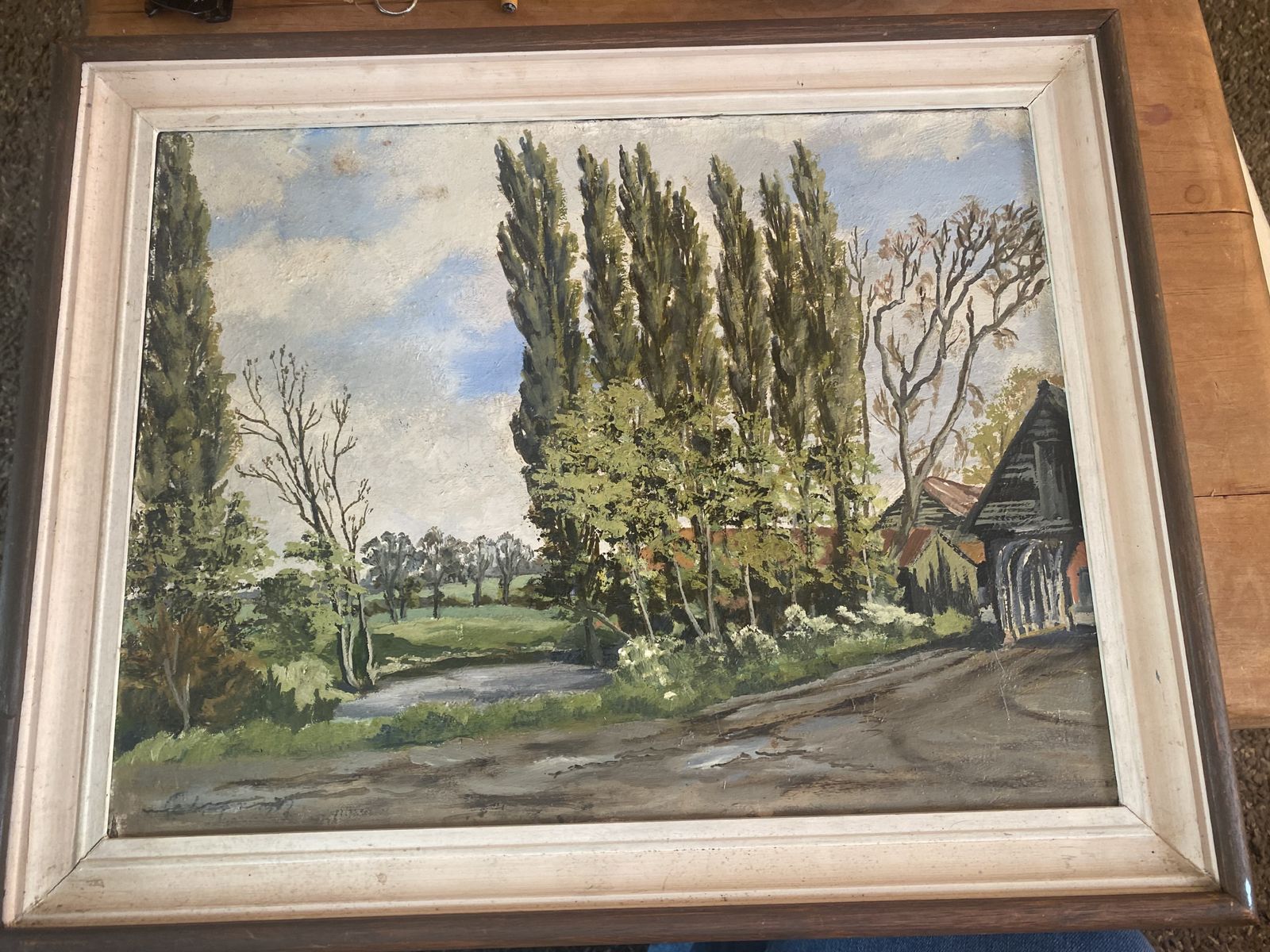 Pond Home Farm Hasketon, Late 20th Century