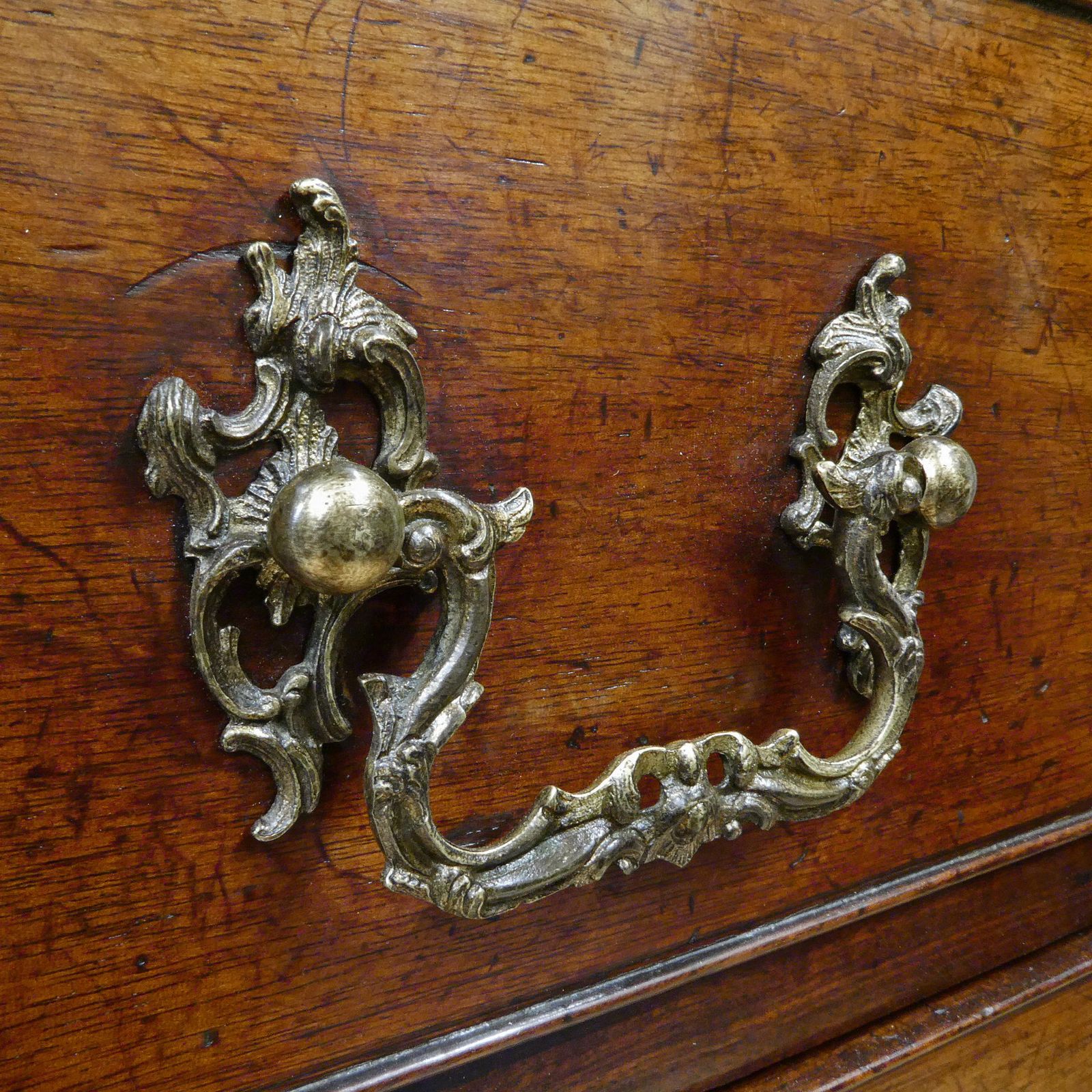 Georgian Chippendale Period Mahogany Chest Of Drawers photo for sale