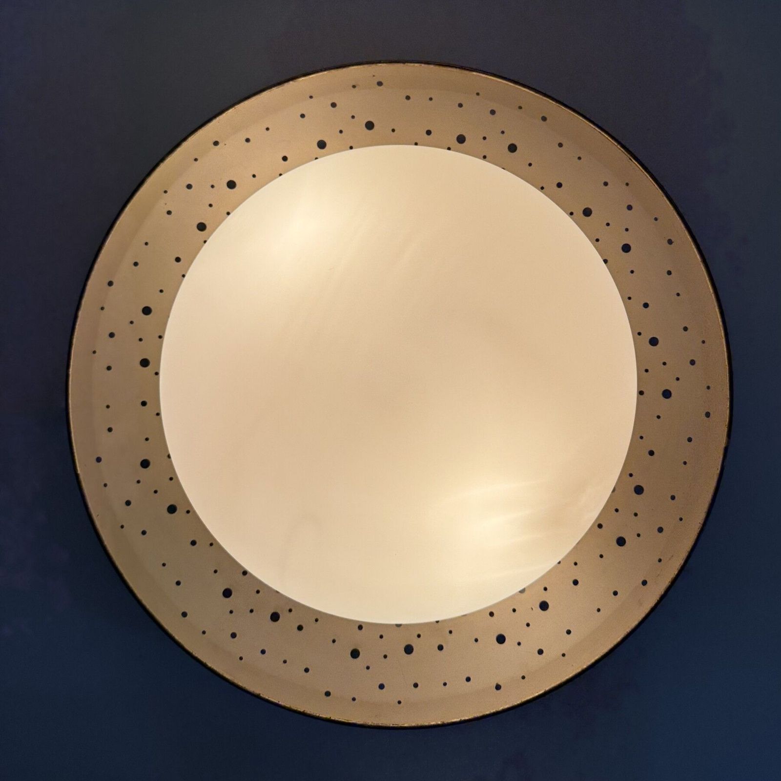 Ernest Igl For Hillebrand Large Fifties Ceiling Lamp / Wall Lamp , 1950’s photo furniture