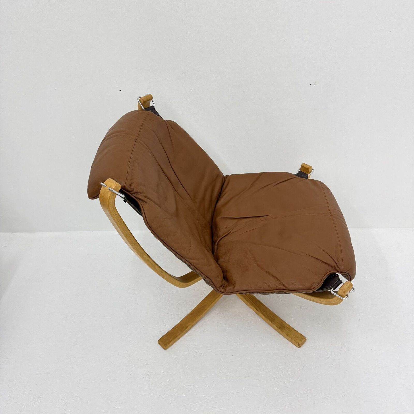 photo for sale Falcon Leather Lounge Chair Van Sigurd Ressel Voor Vatne Møbler, Jaren 1970