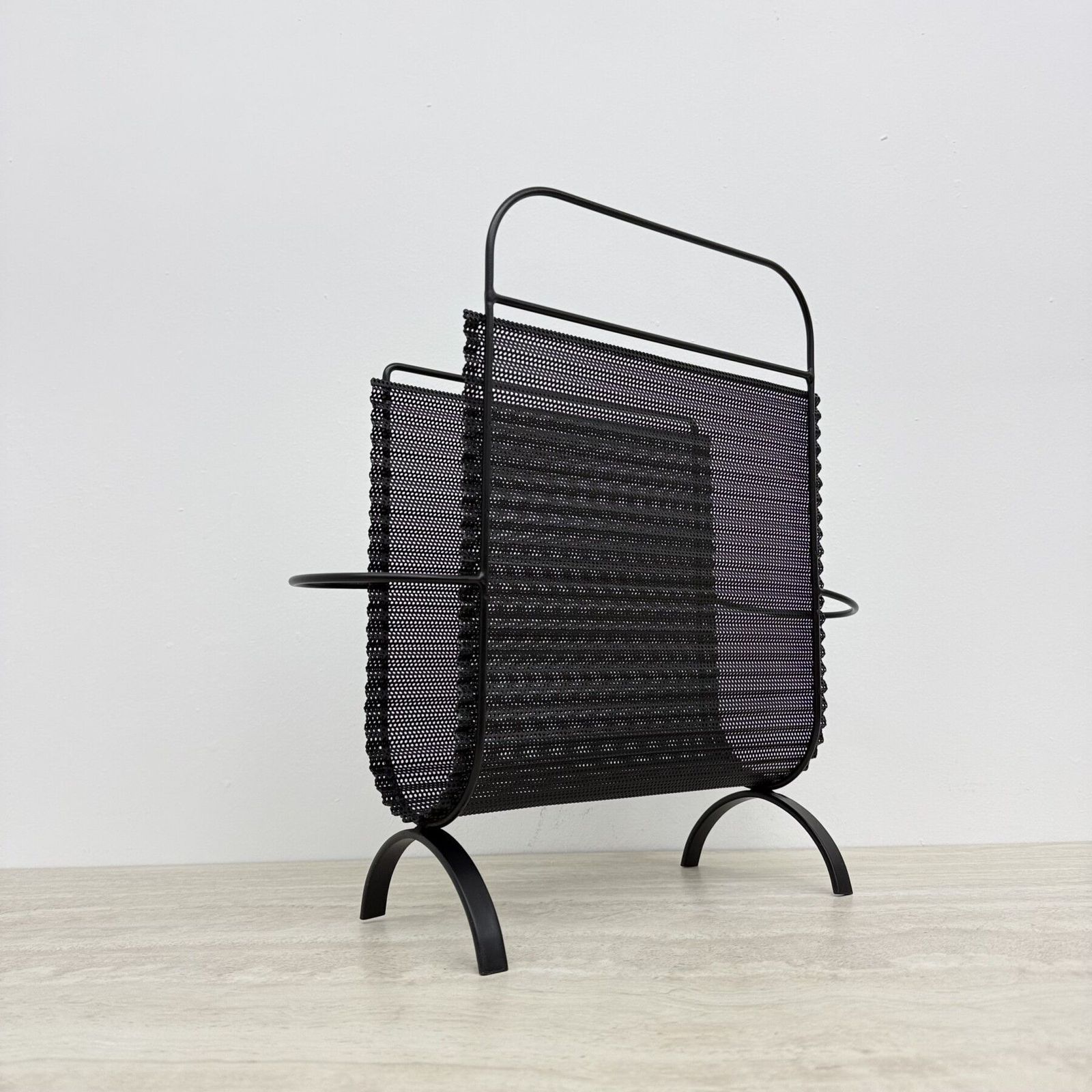 921.0 Mathieu Mategot For Artimeta Magazine Rack , 1950s photo