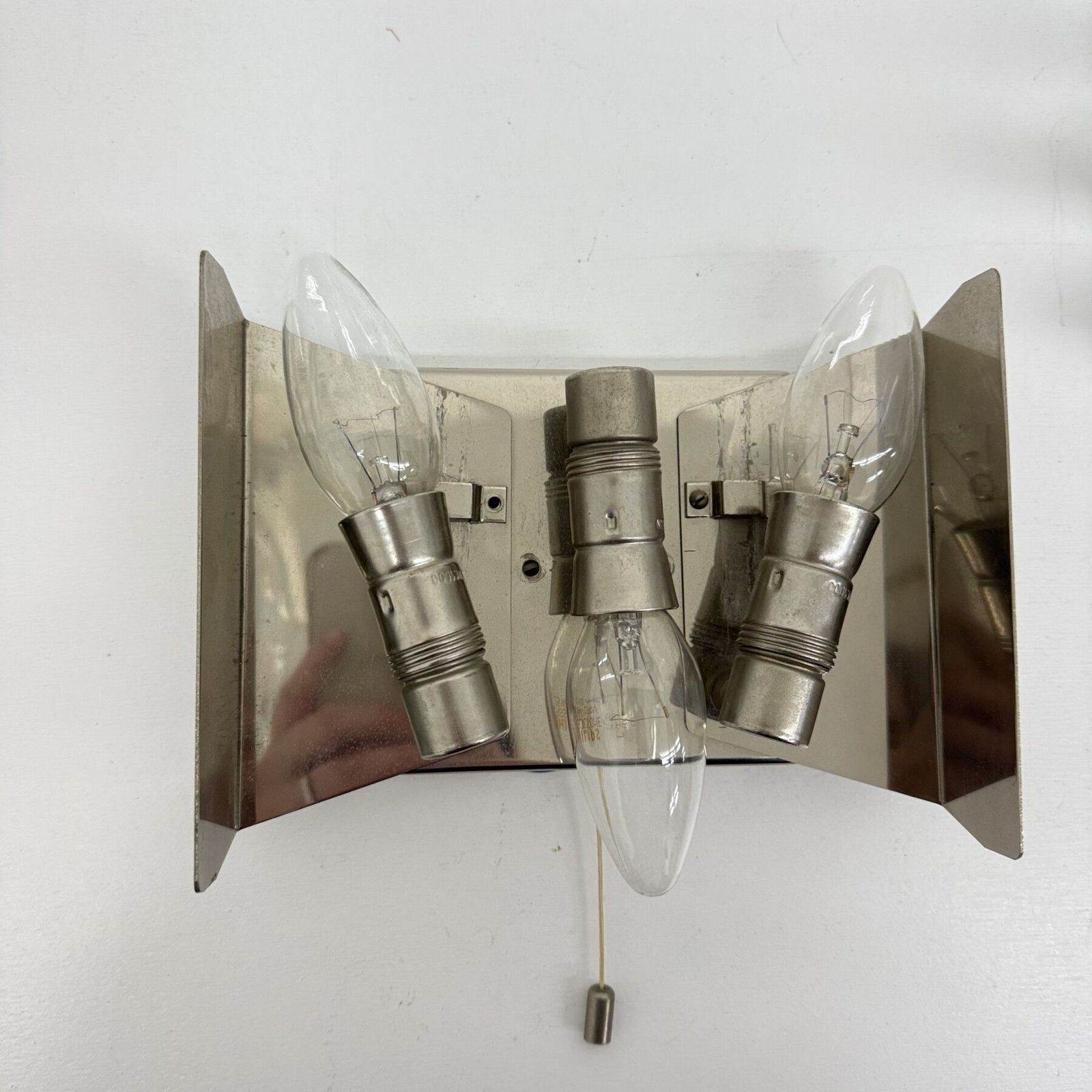 Lighting Wall Sconces In Murano Ice Glass And Metal By J.T. Kalmar For Kalmar, 1960s photo