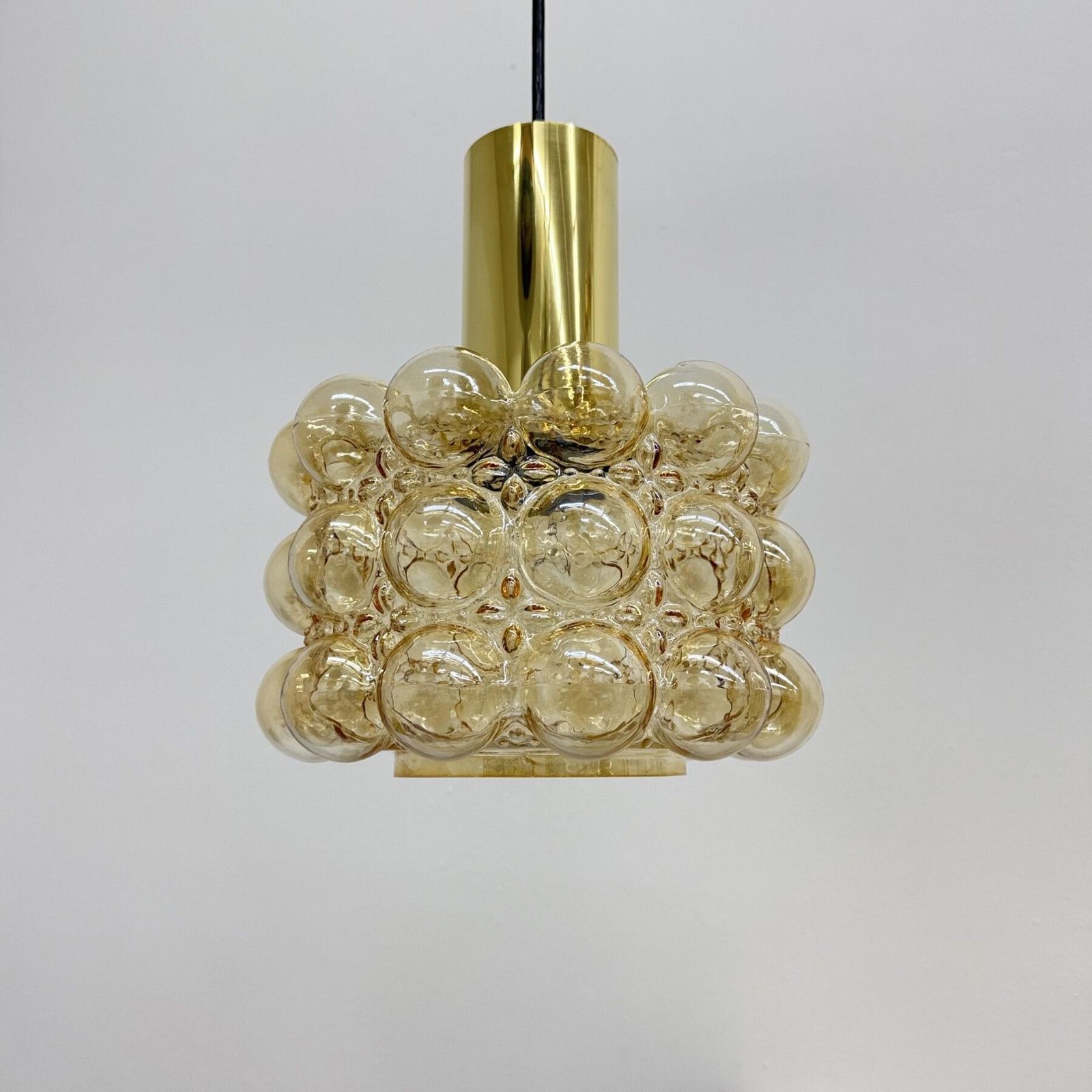 Mid Century Helena Tynell Grote Bubble Hanglamp, Jaren 1970