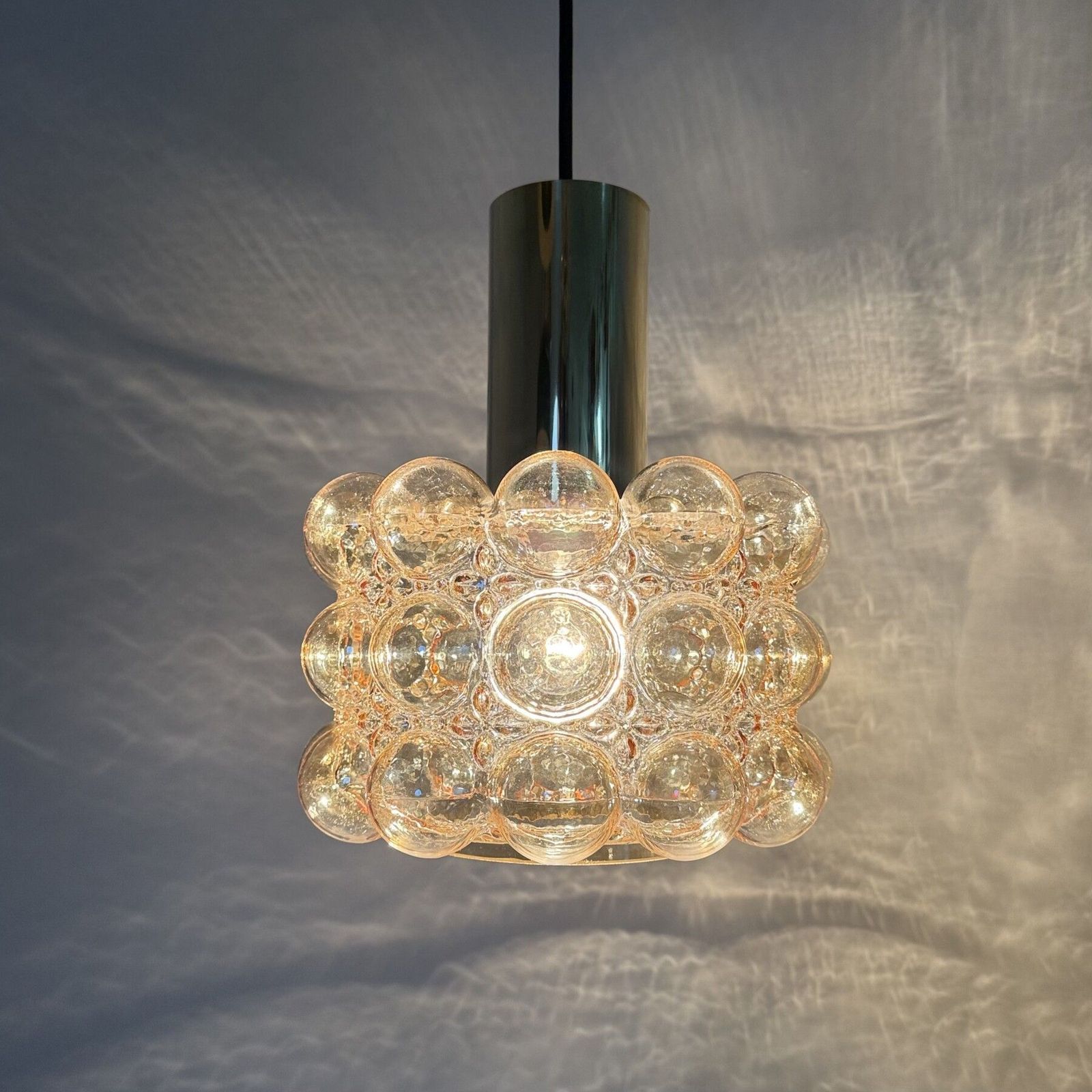 Mid Century Helena Tynell Grote Bubble Hanglamp, Jaren 1970 photo 1353.0