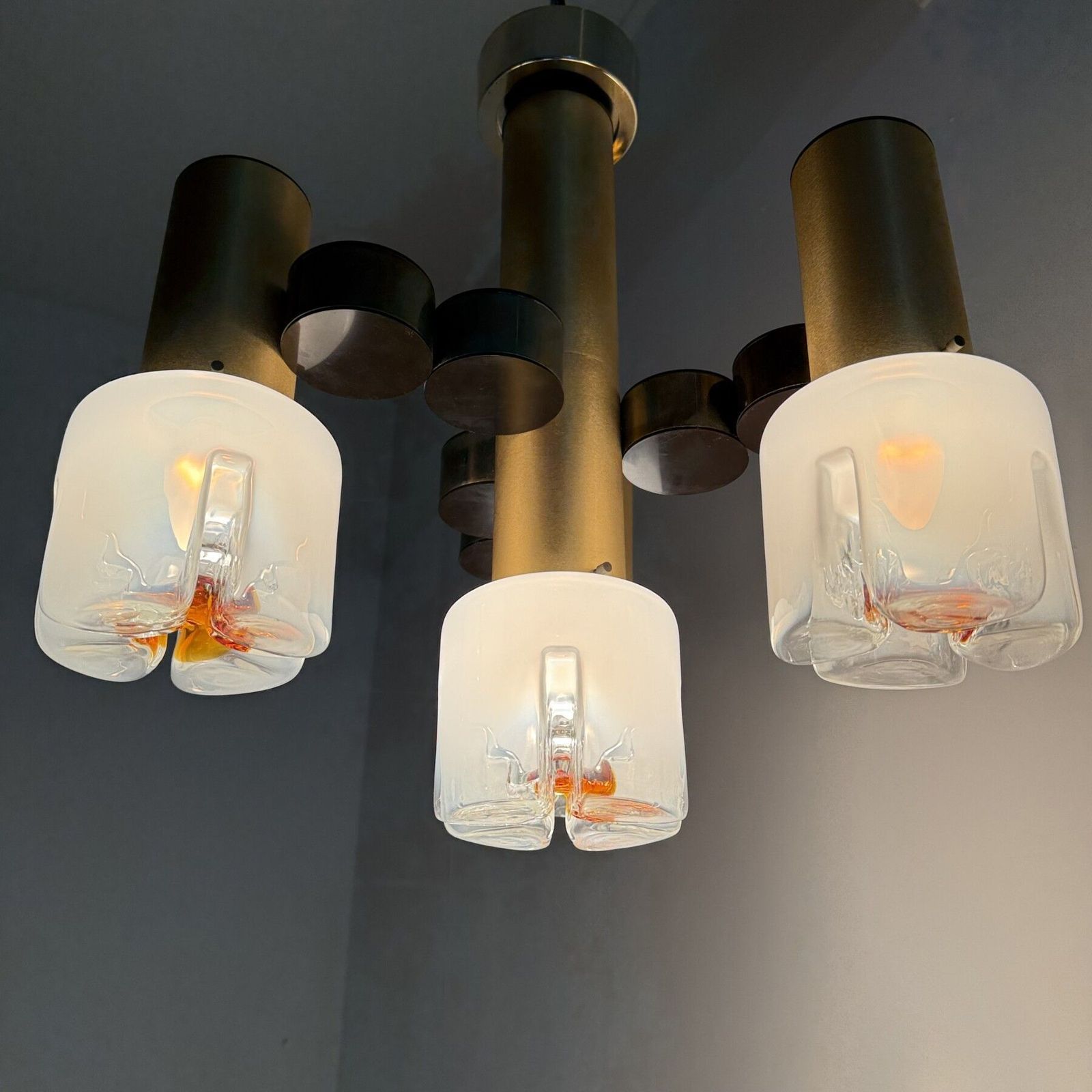 1353.0 Mid Century Design Italiaanse Kroonluchter Van Gaetano Sciolari, Jaren 1970 photo