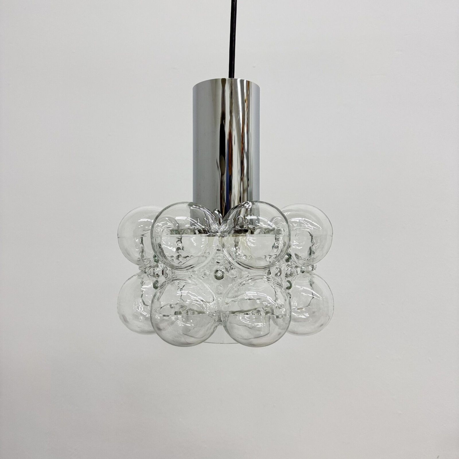 Bubble Glass Pendant Van Helena Tynell Voor Limburg, Duitsland, Jaren 1970 photo furniture