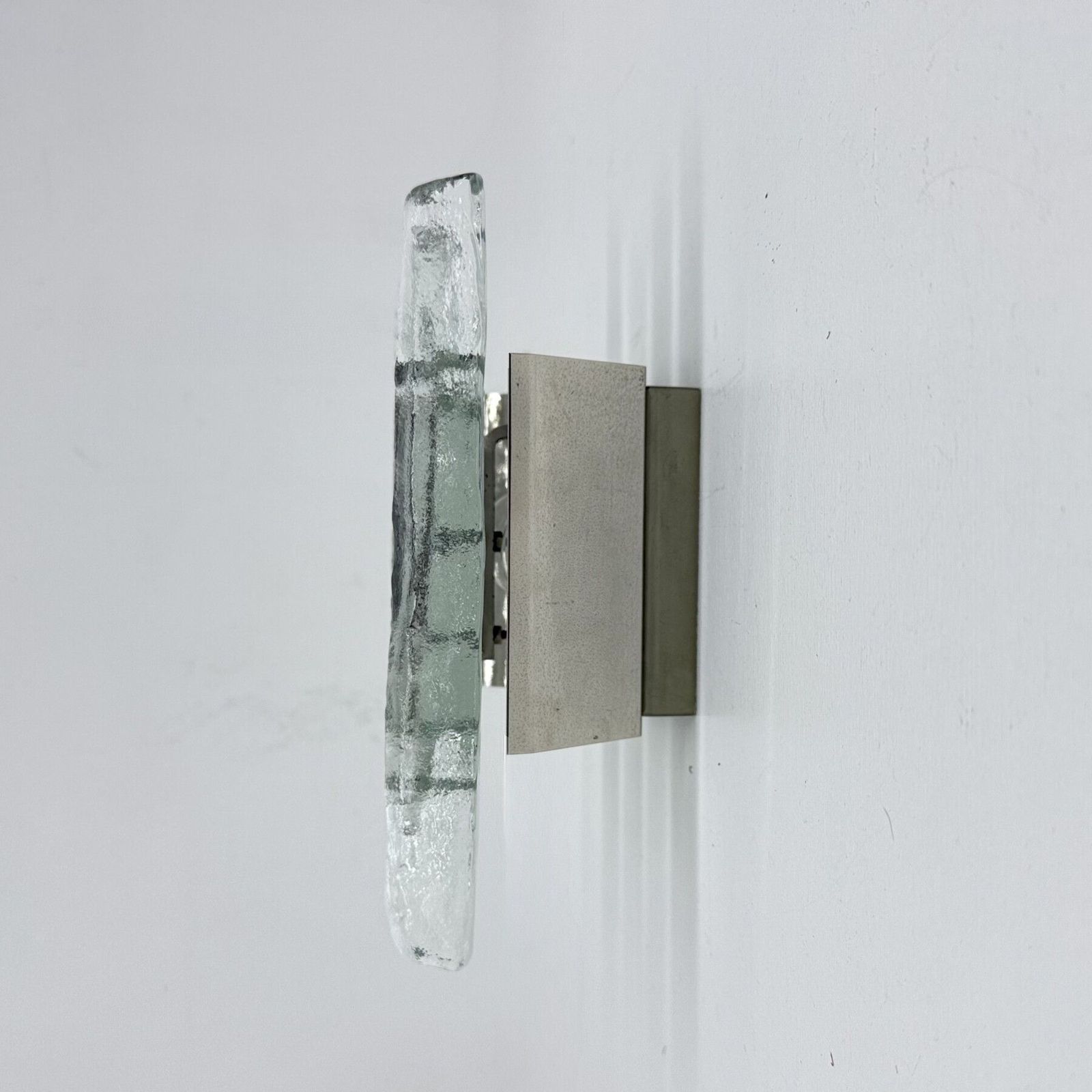 Wandlampen In Murano Ijsglas En Metaal Van J.T. Kalmar Voor Kalmar, Jaren 1960 photo 515.0