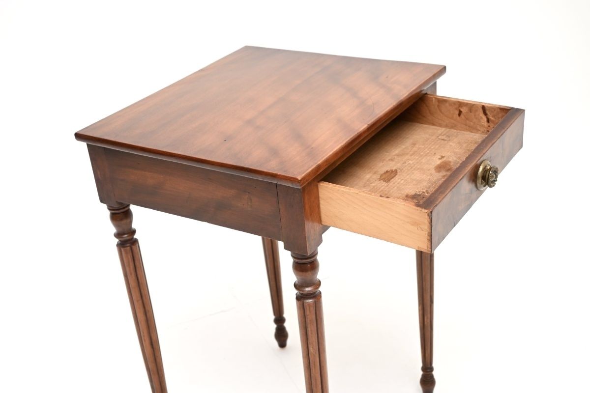 Antique Georgian Period Walnut Side Table photo 709.0