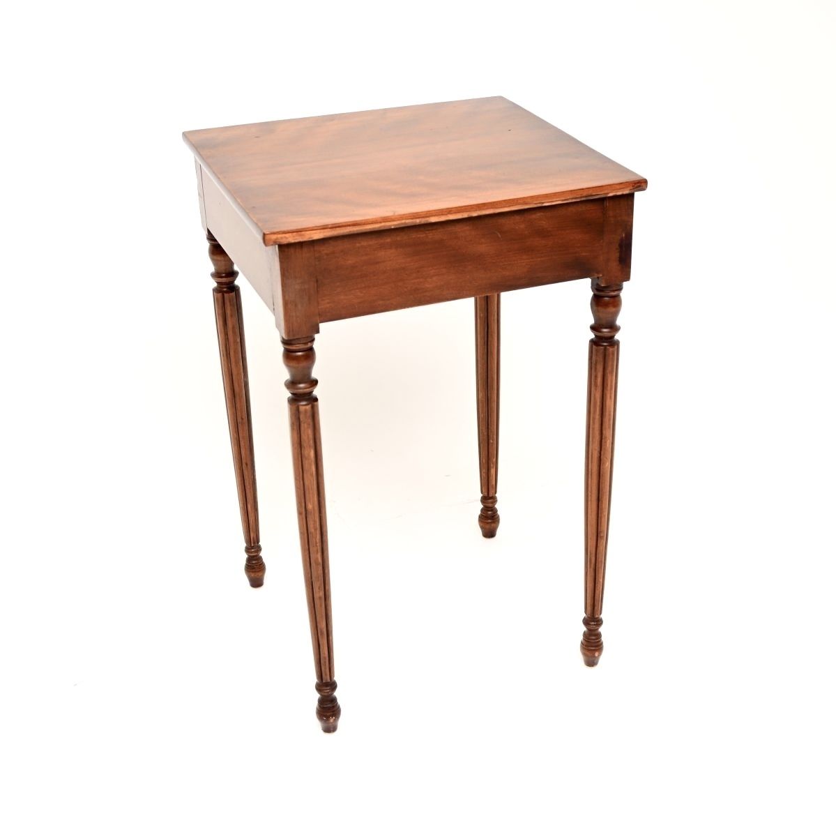 photo furniture Antique Georgian Period Walnut Side Table