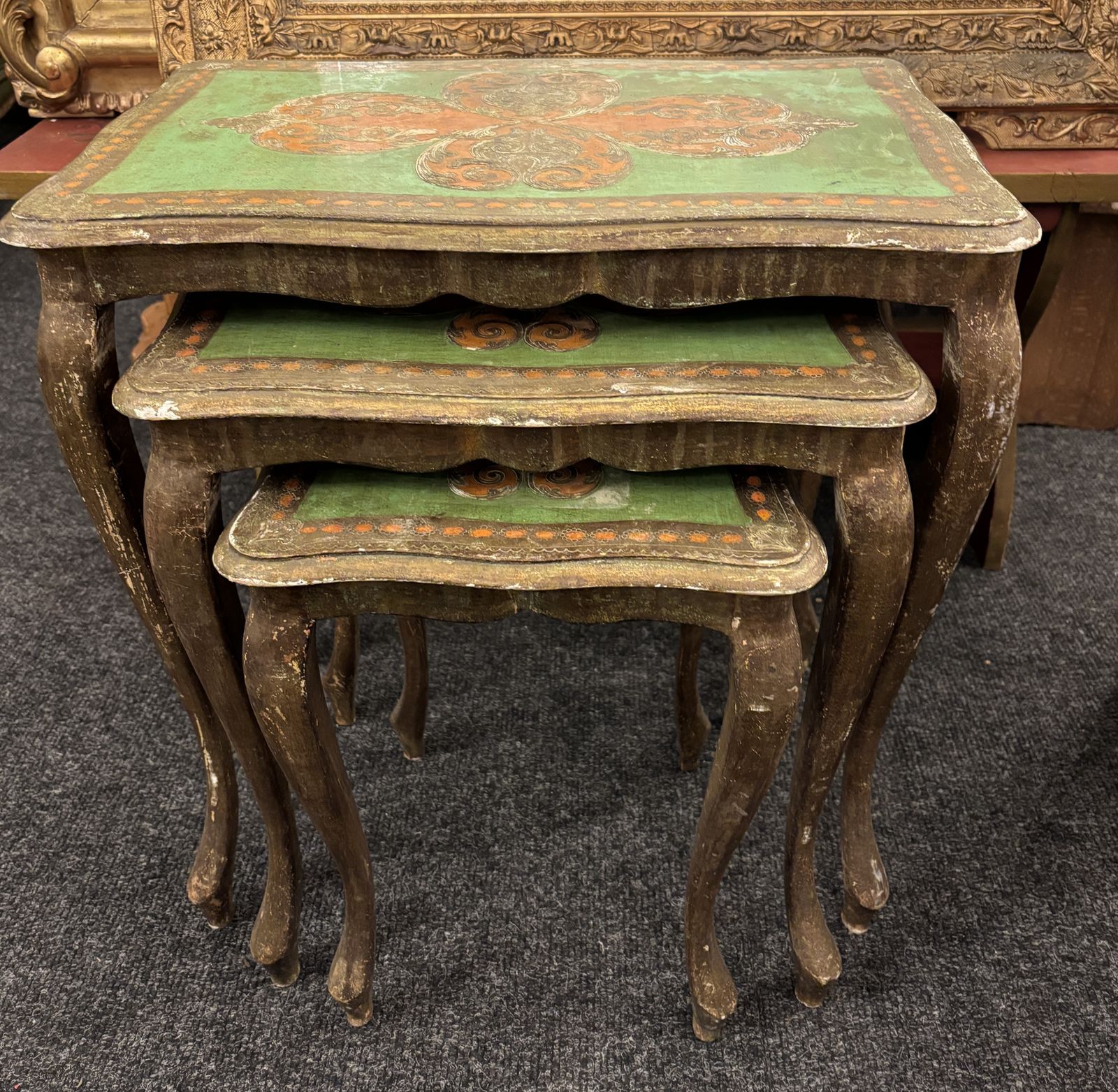 Nest Of Florentine Tables, 1940s