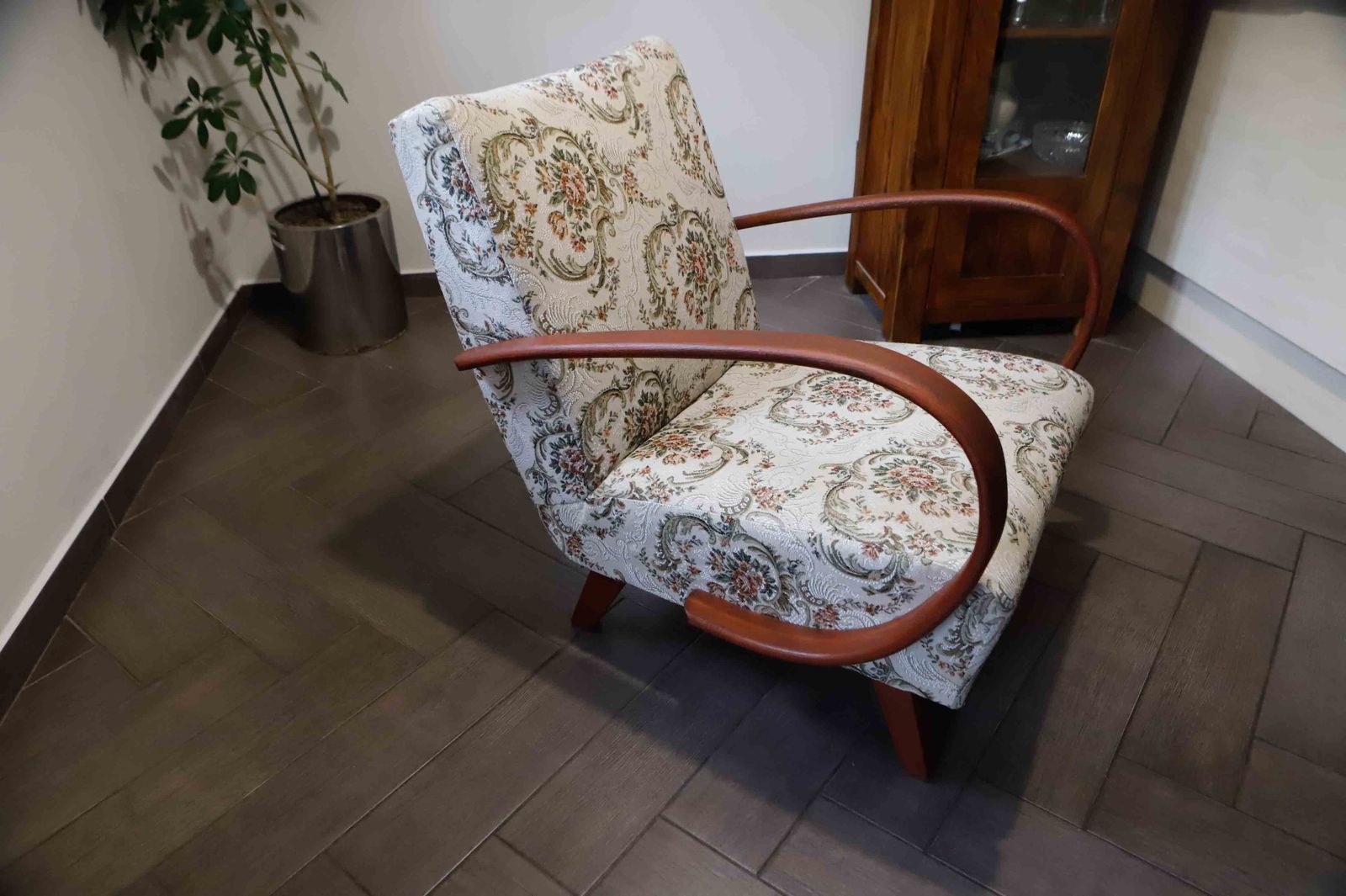 photo vinterior Set Of 2 Style Halabala Lounge Armchairs