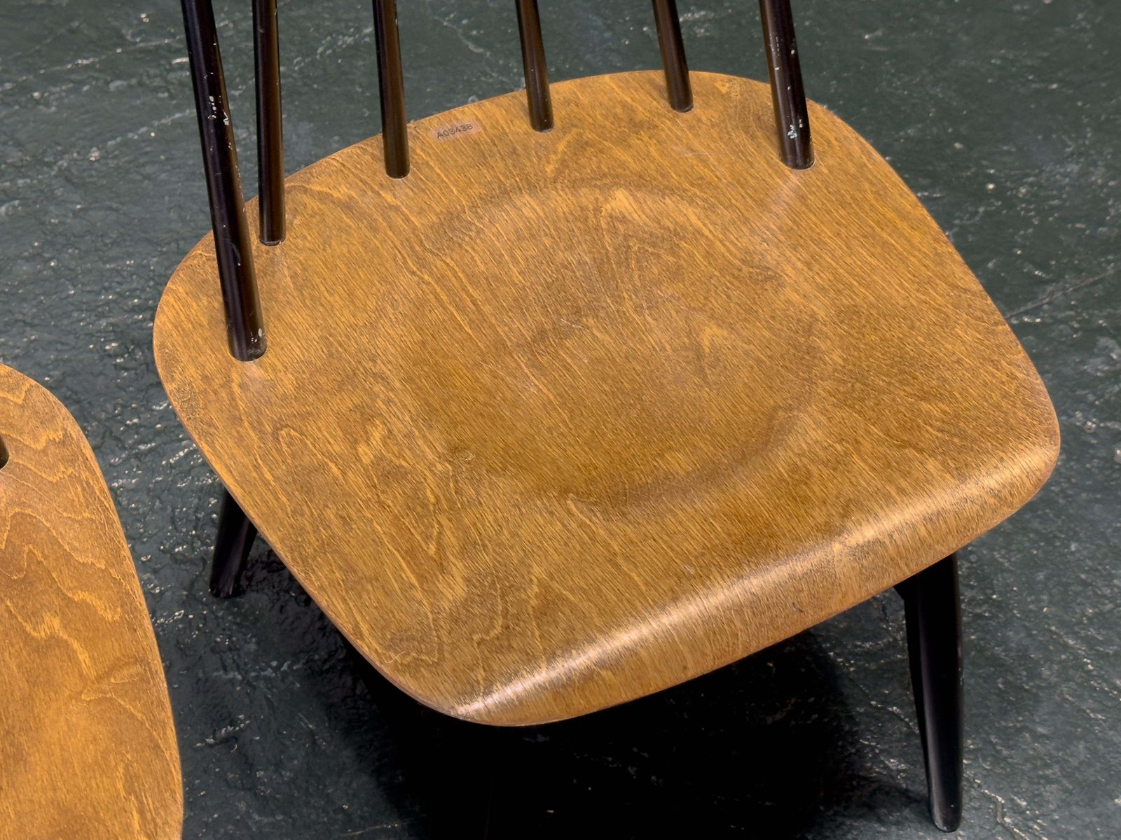photo vintage Pair Of Fanett Dining Chairs By Ilmari Tapiovaara For Edsby Verken