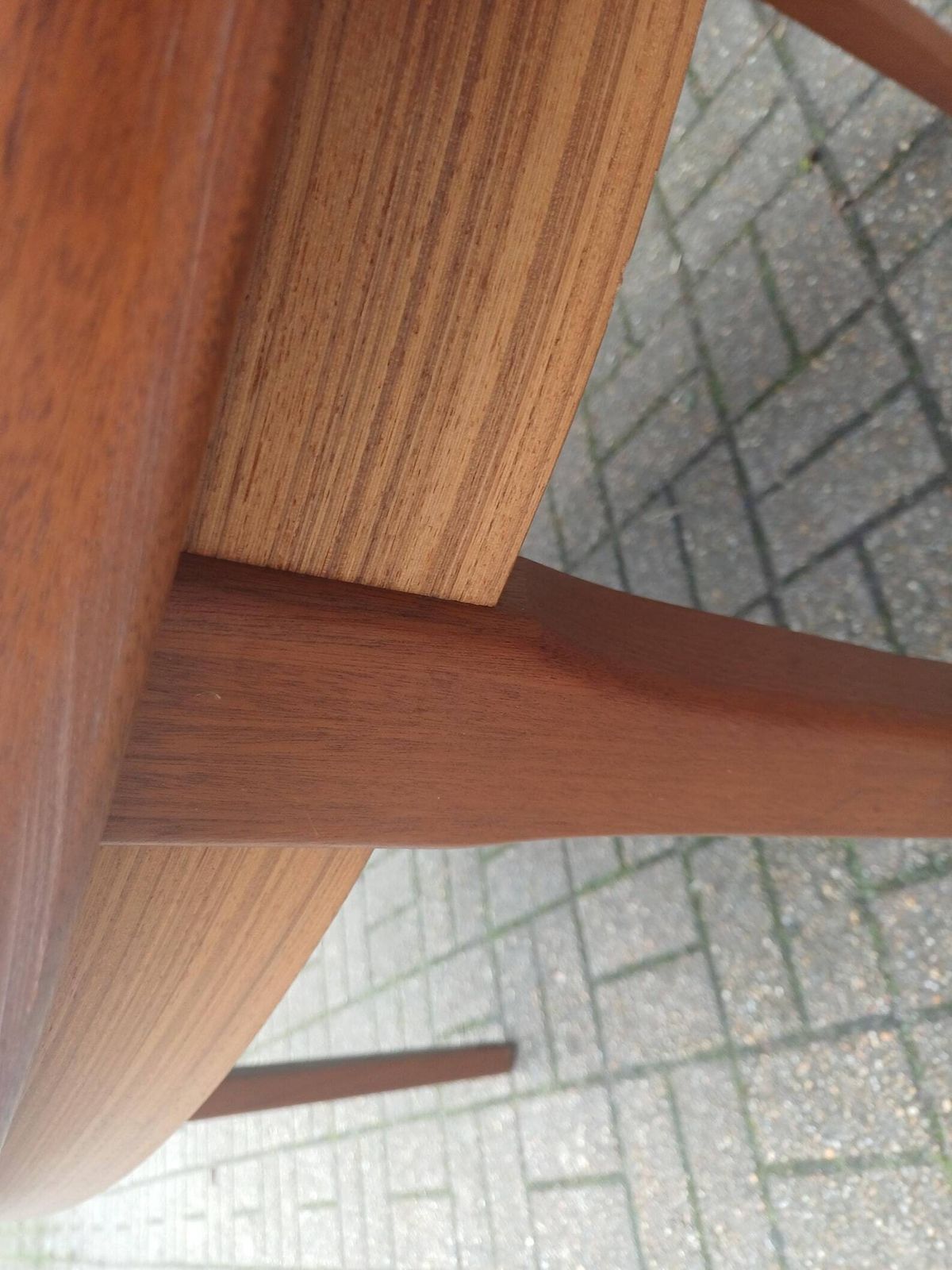 Late 1970s Retro Extending Dining Table Sculptural Scandinavian Style Exceptional Quality Solid Wood Base Near Perfect Free Hand Delivery photo for sale